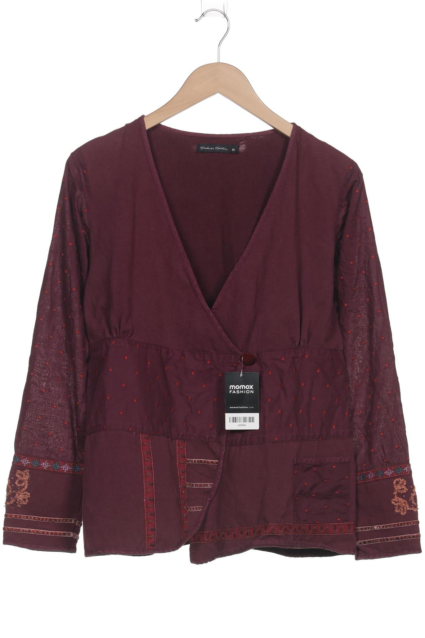 

Gudrun Sjödén Damen Strickjacke, bordeaux, Gr. 38