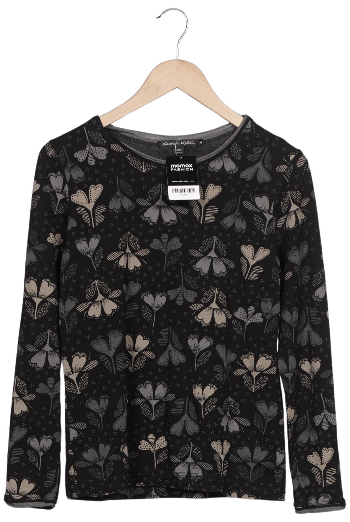 

Gudrun Sjödén Damen Langarmshirt, schwarz, Gr. 38