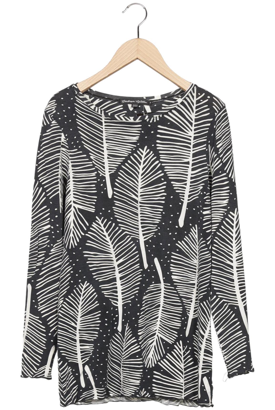 

Gudrun Sjödén Damen Langarmshirt, mehrfarbig, Gr. 36