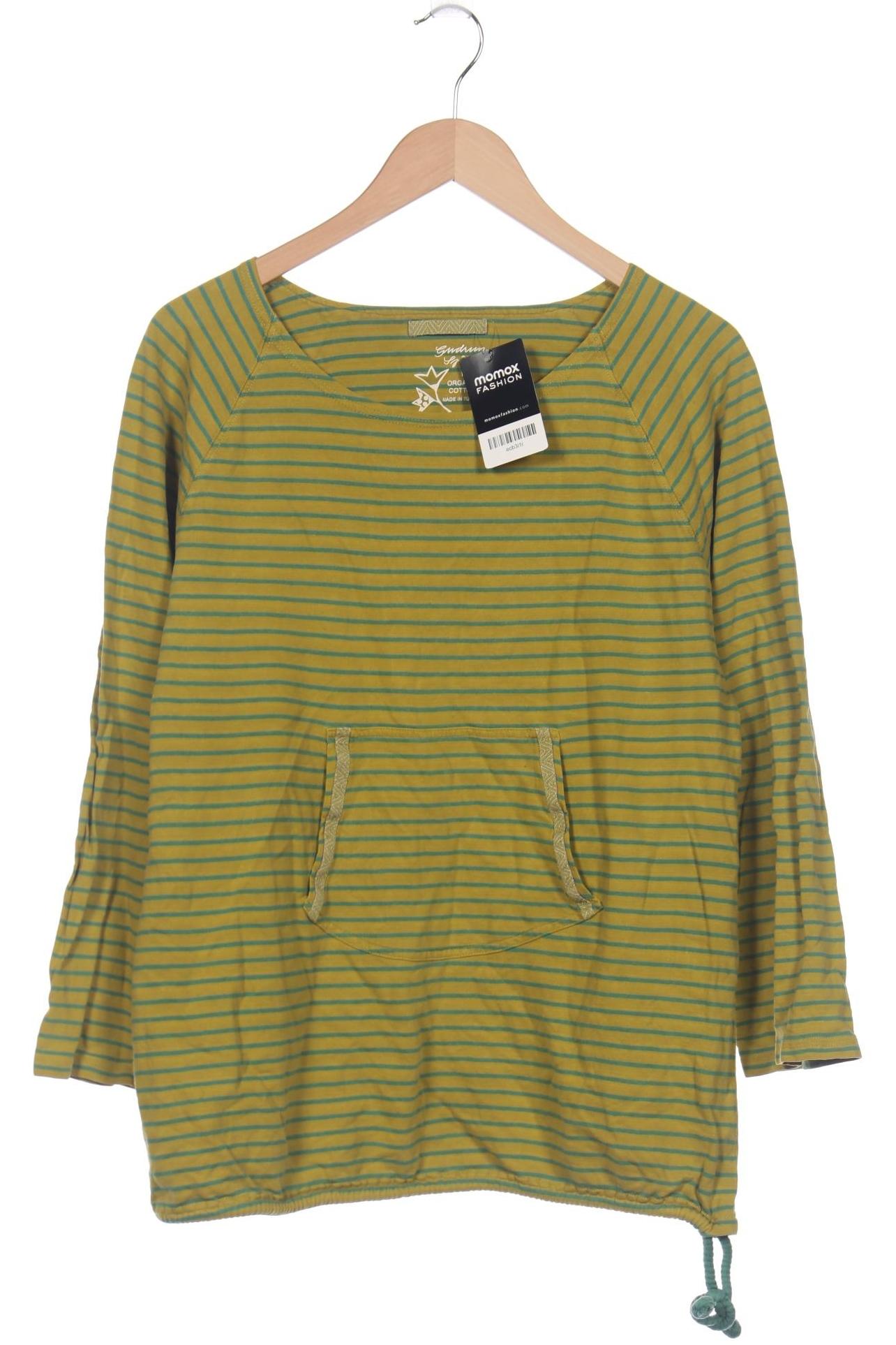 

Gudrun Sjödén Damen Langarmshirt, grün, Gr. 42