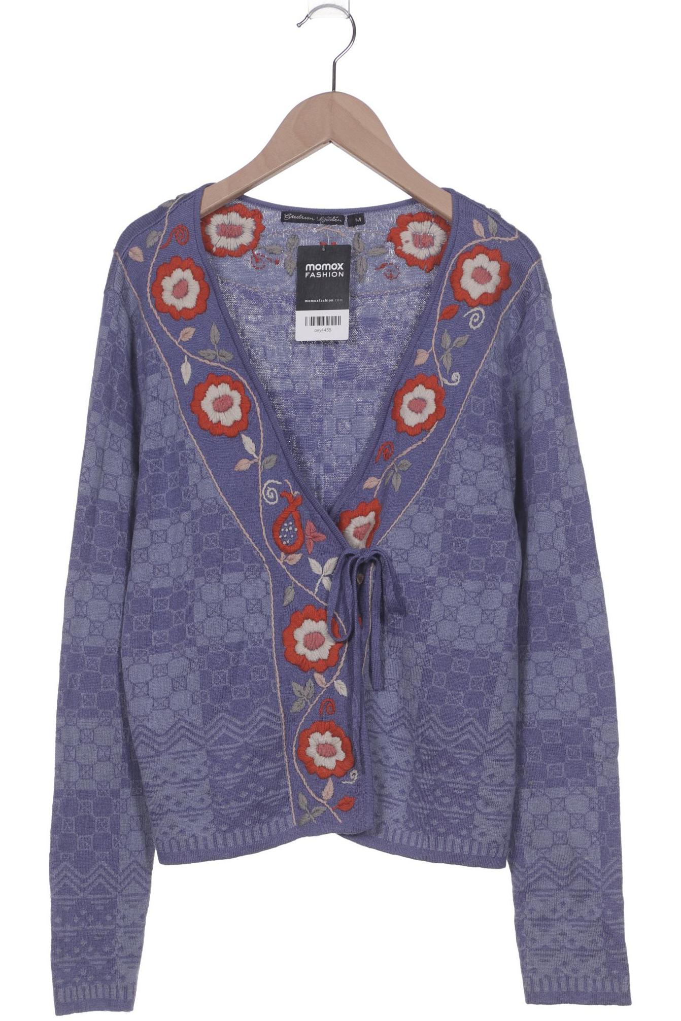 

Gudrun Sjödén Damen Strickjacke, blau, Gr. 38