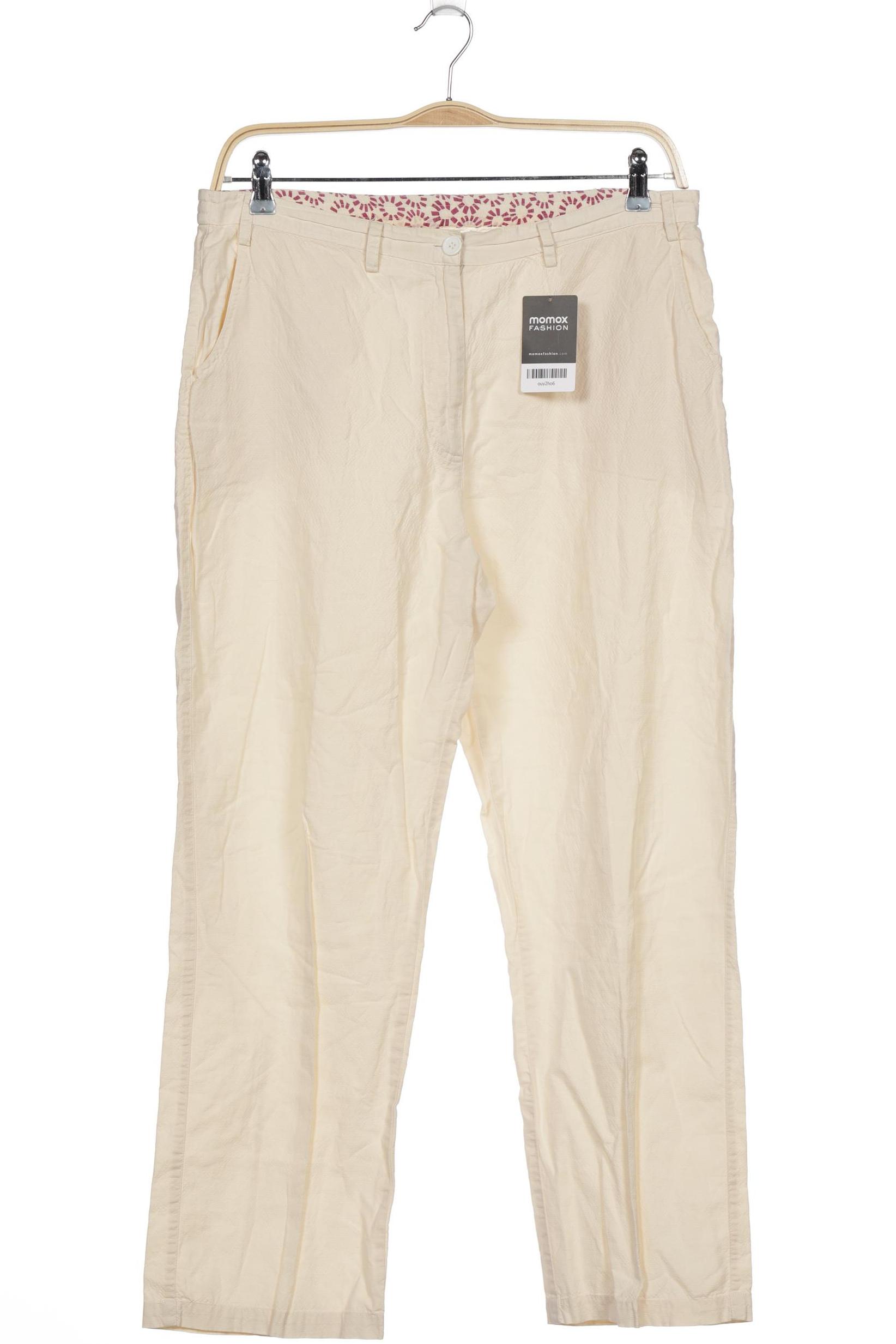 

Gudrun Sjödén Damen Stoffhose, cremeweiß, Gr. 0