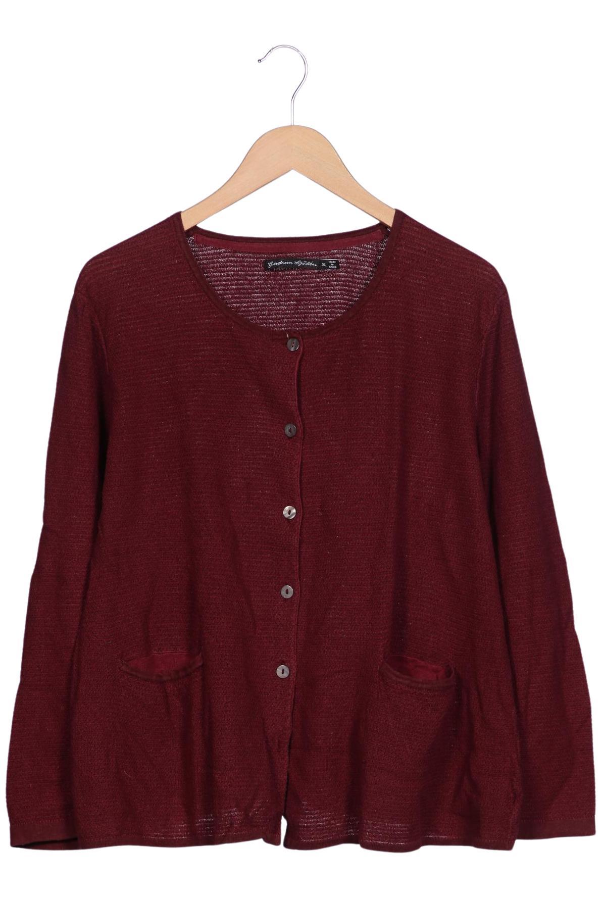

Gudrun Sjödén Damen Strickjacke, bordeaux, Gr. 44