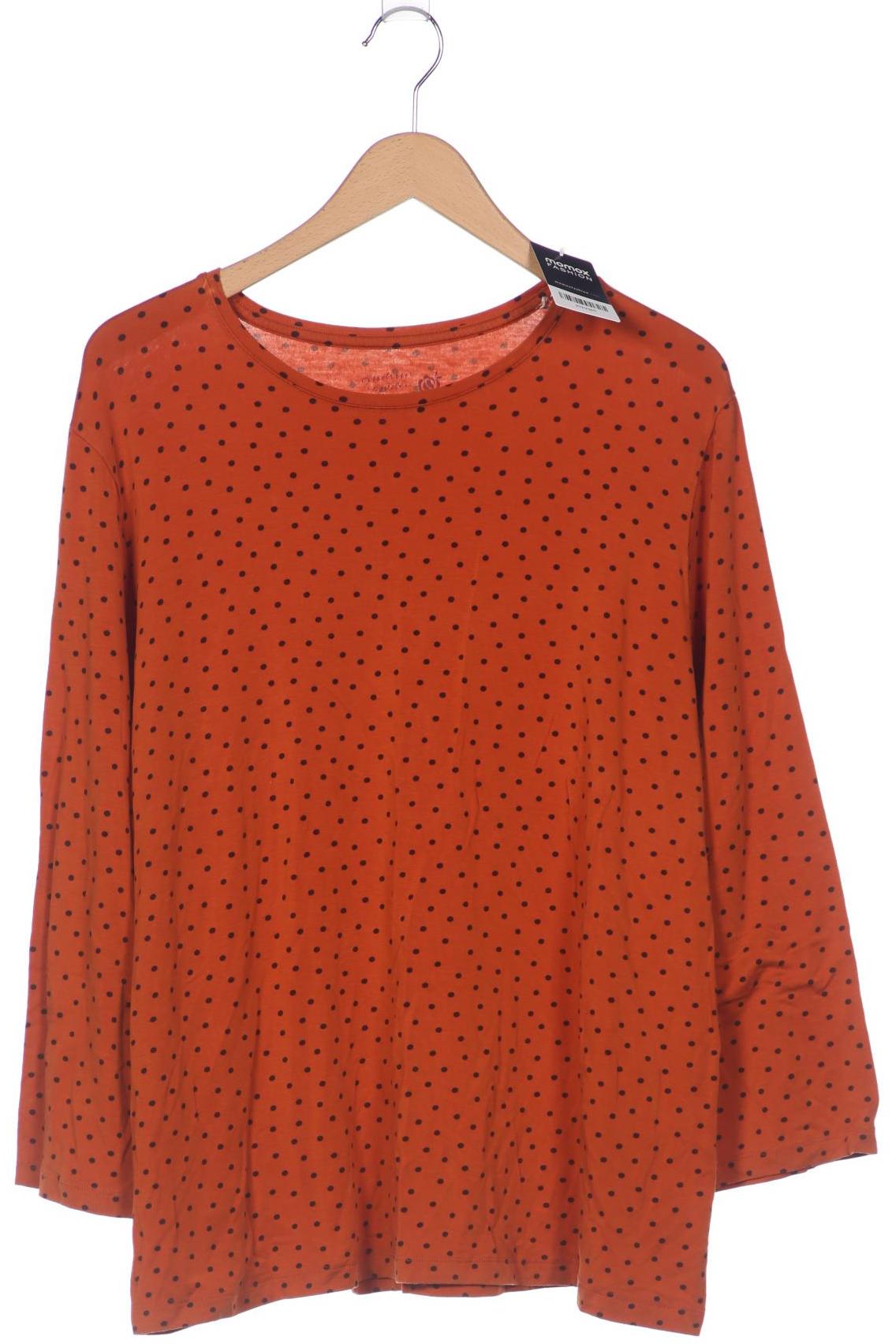 

Gudrun Sjödén Damen Langarmshirt, orange, Gr. 46