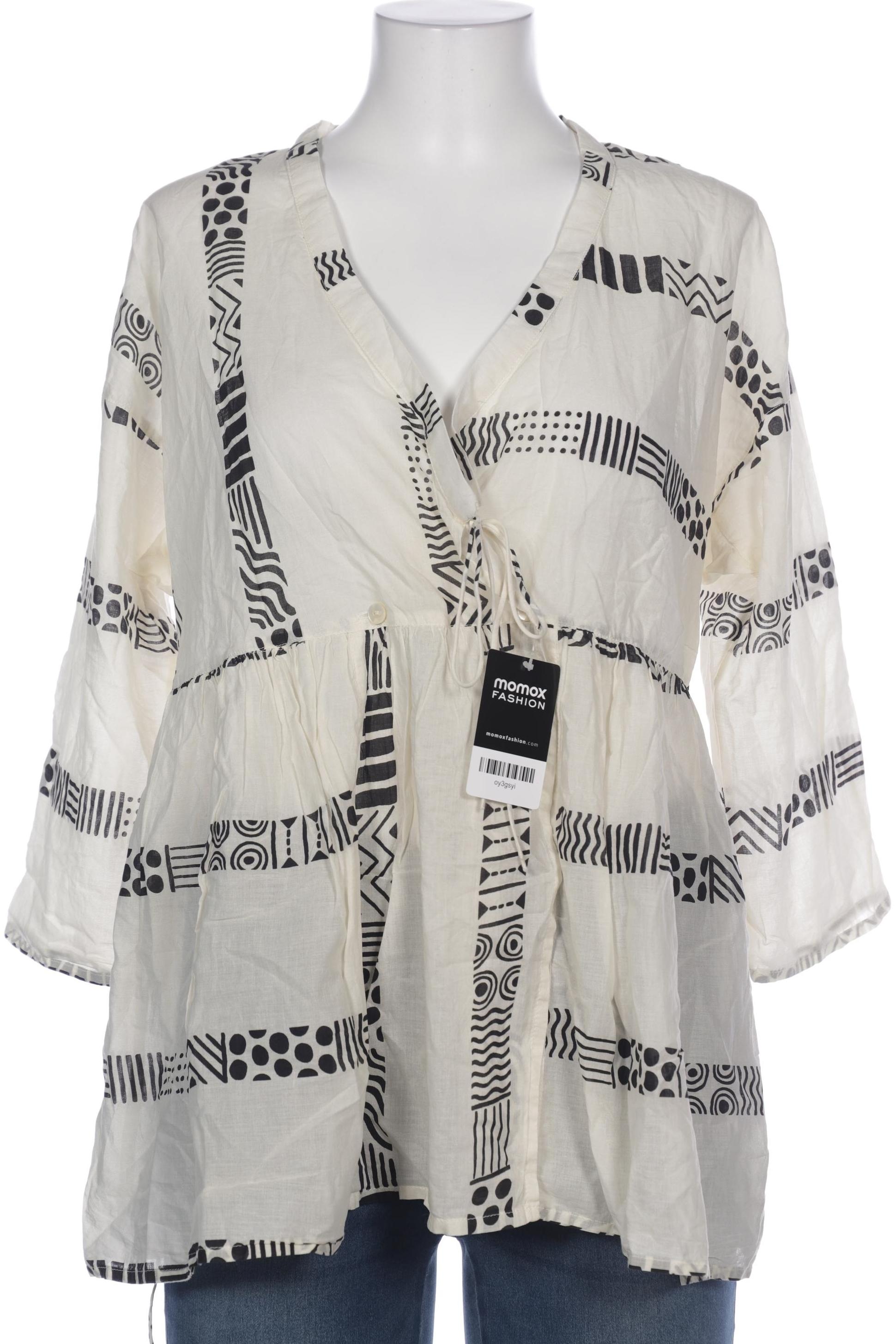 

Gudrun Sjödén Damen Bluse, cremeweiß, Gr. 38
