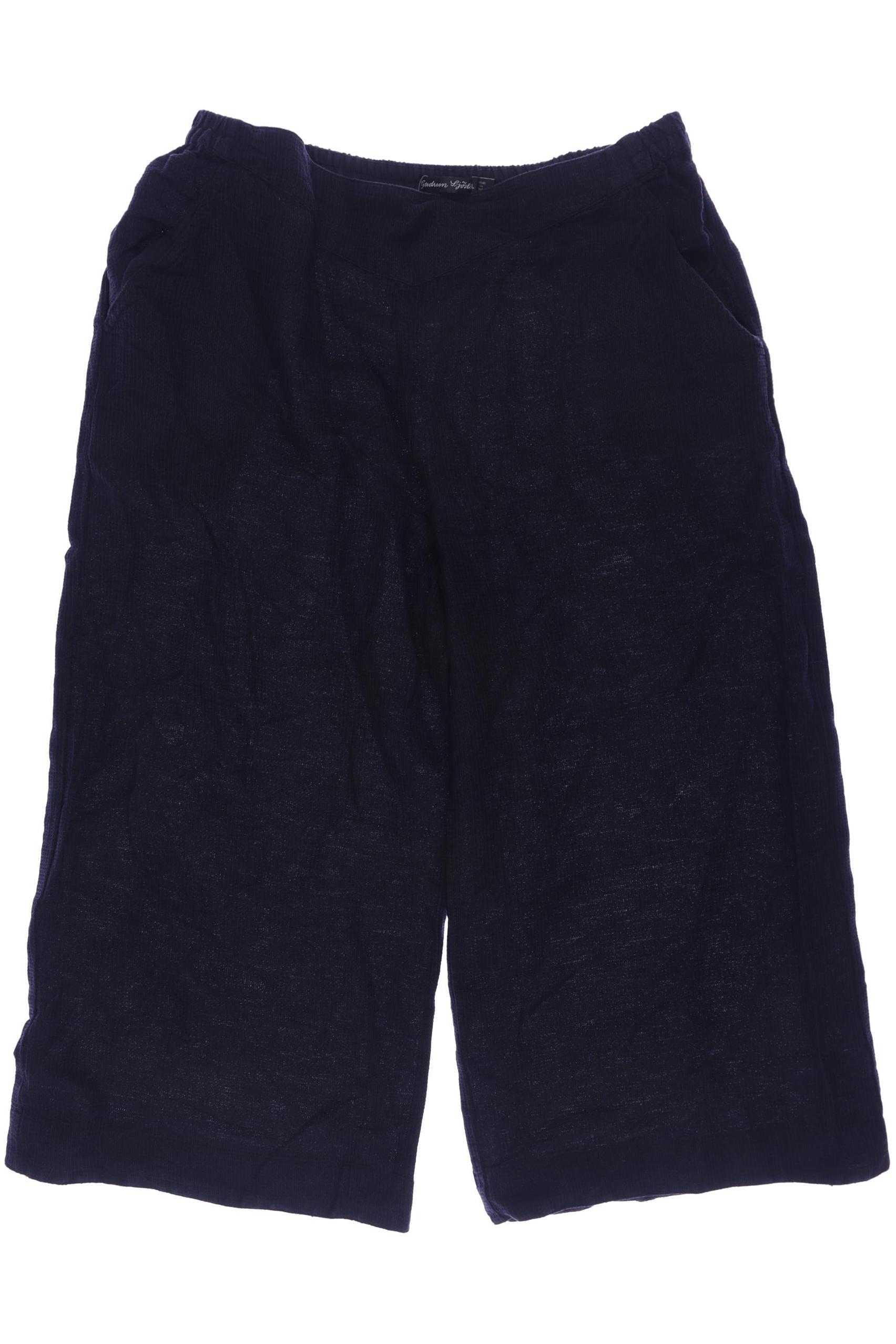 

Gudrun Sjödén Damen Stoffhose, marineblau, Gr. 0