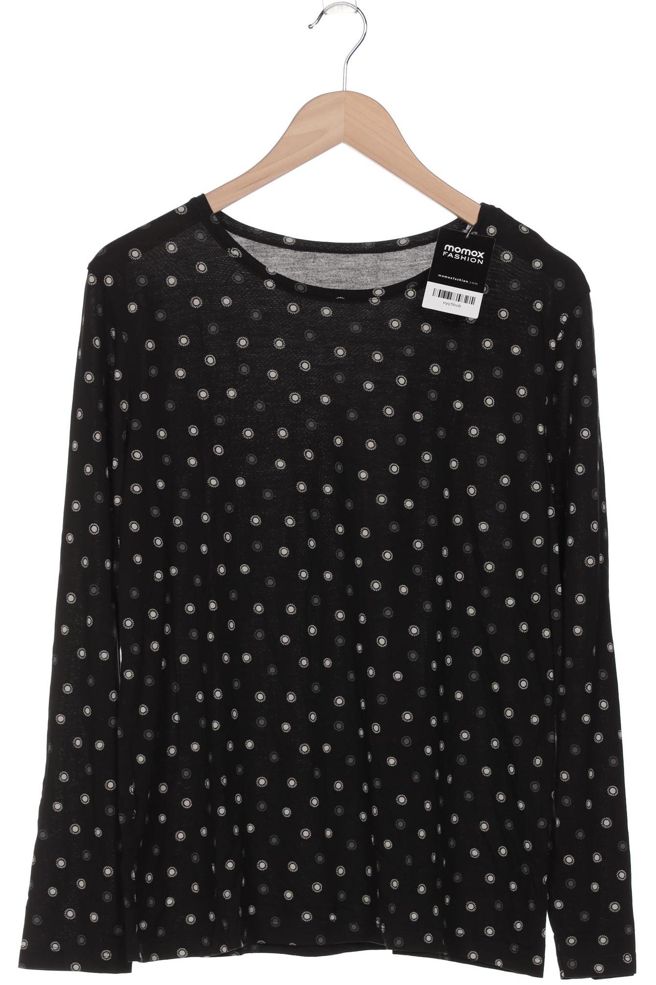 

Gudrun Sjödén Damen Langarmshirt, schwarz, Gr. 42