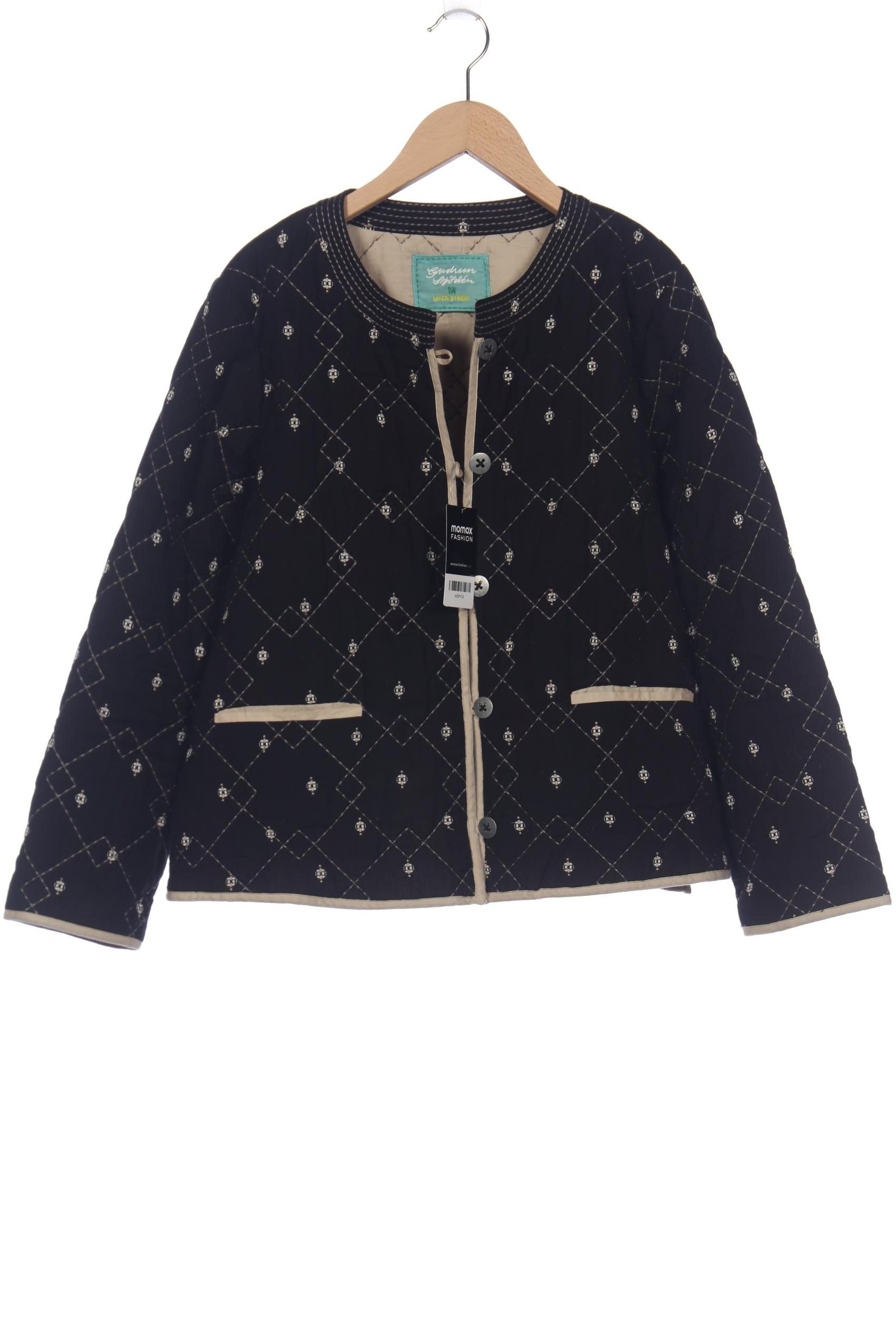 

Gudrun Sjödén Damen Jacke, schwarz, Gr. 38