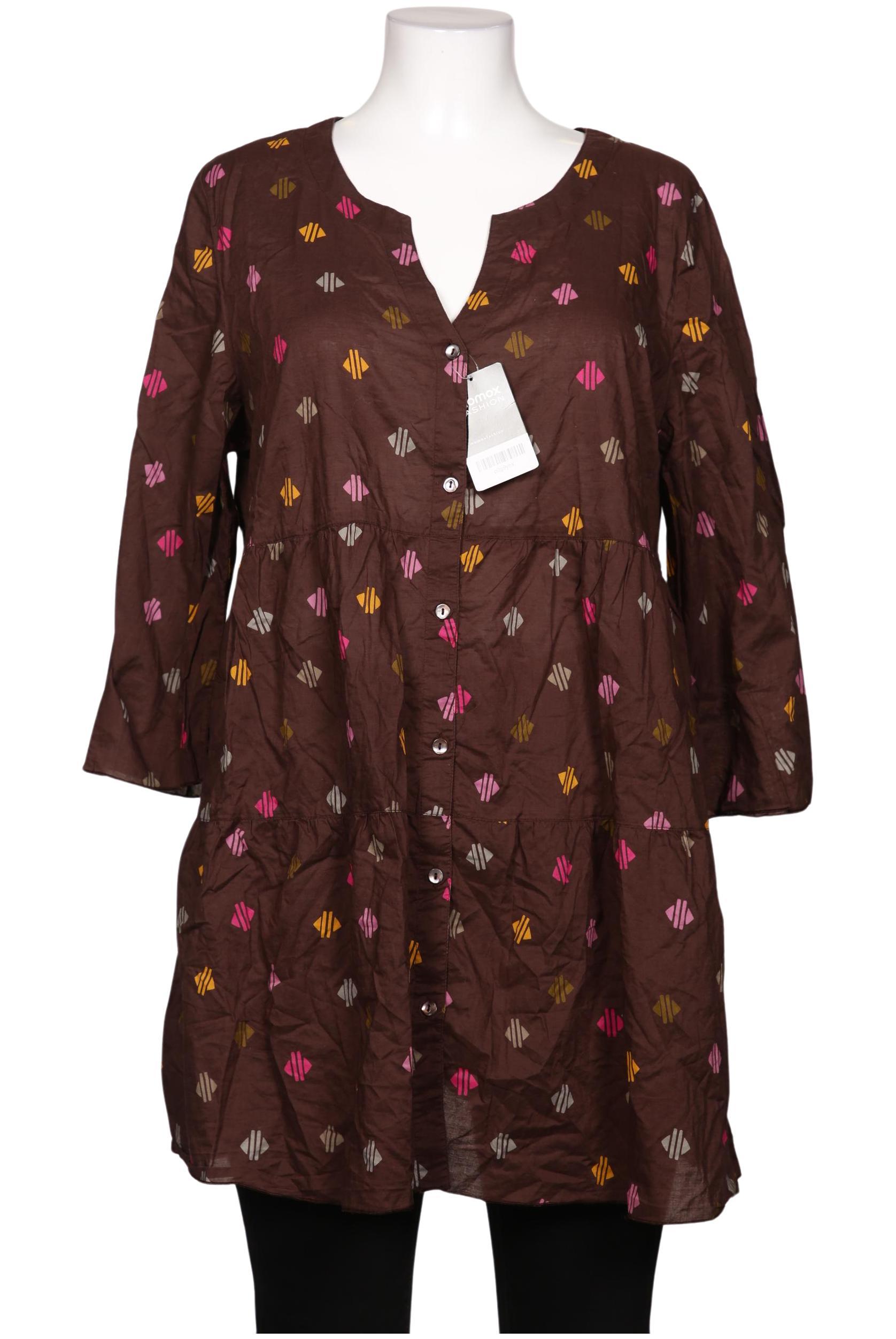 

Gudrun Sjödén Damen Bluse, braun, Gr. 44