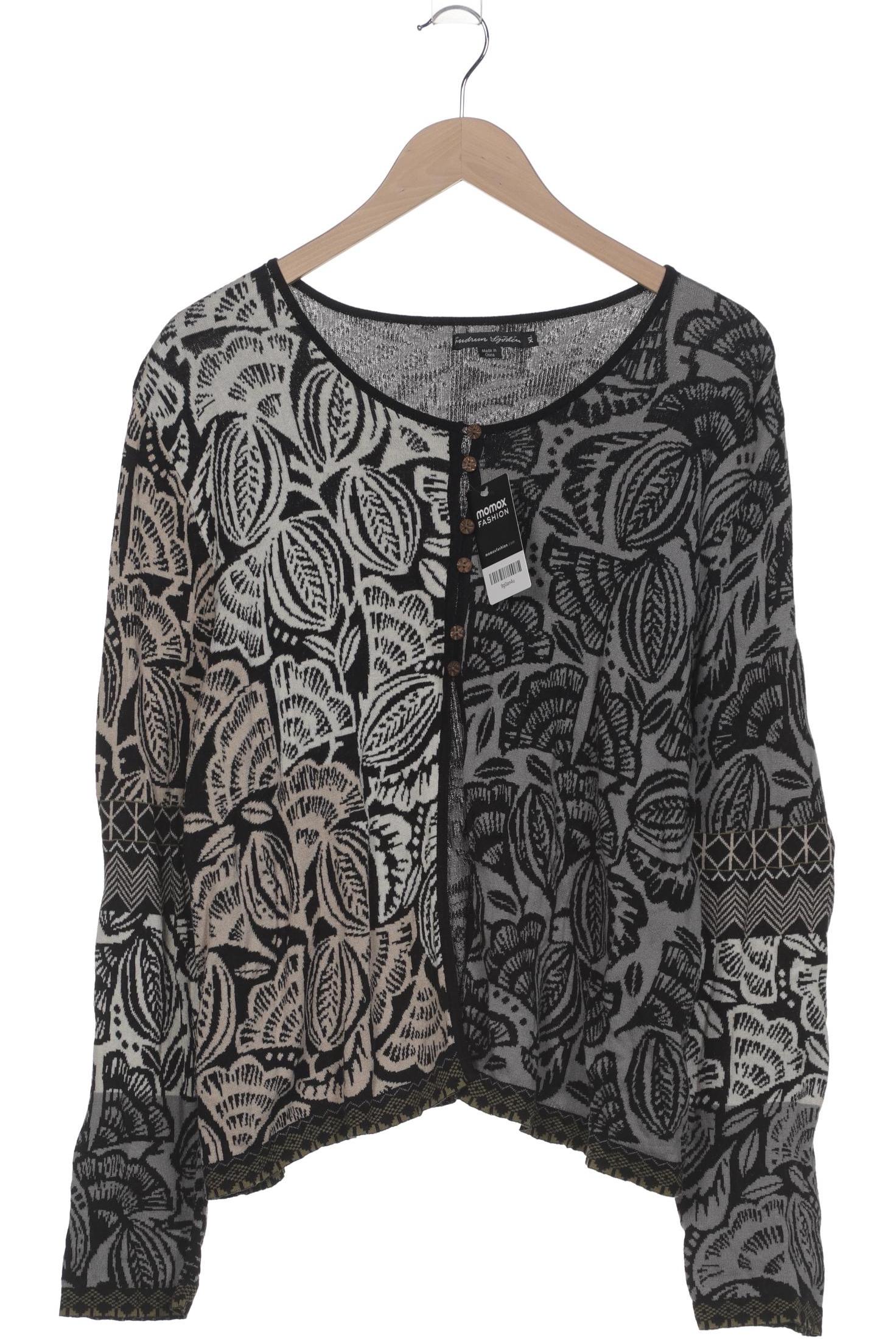 

Gudrun Sjödén Damen Strickjacke, grau, Gr. 44