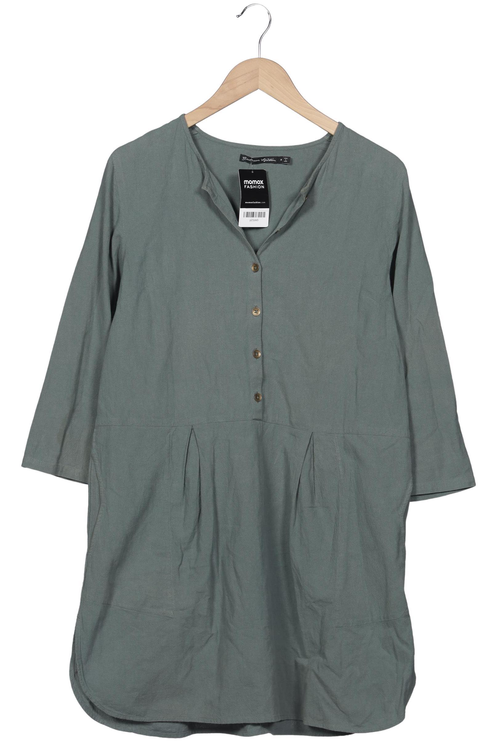 

Gudrun Sjödén Damen Bluse, grün, Gr. 38