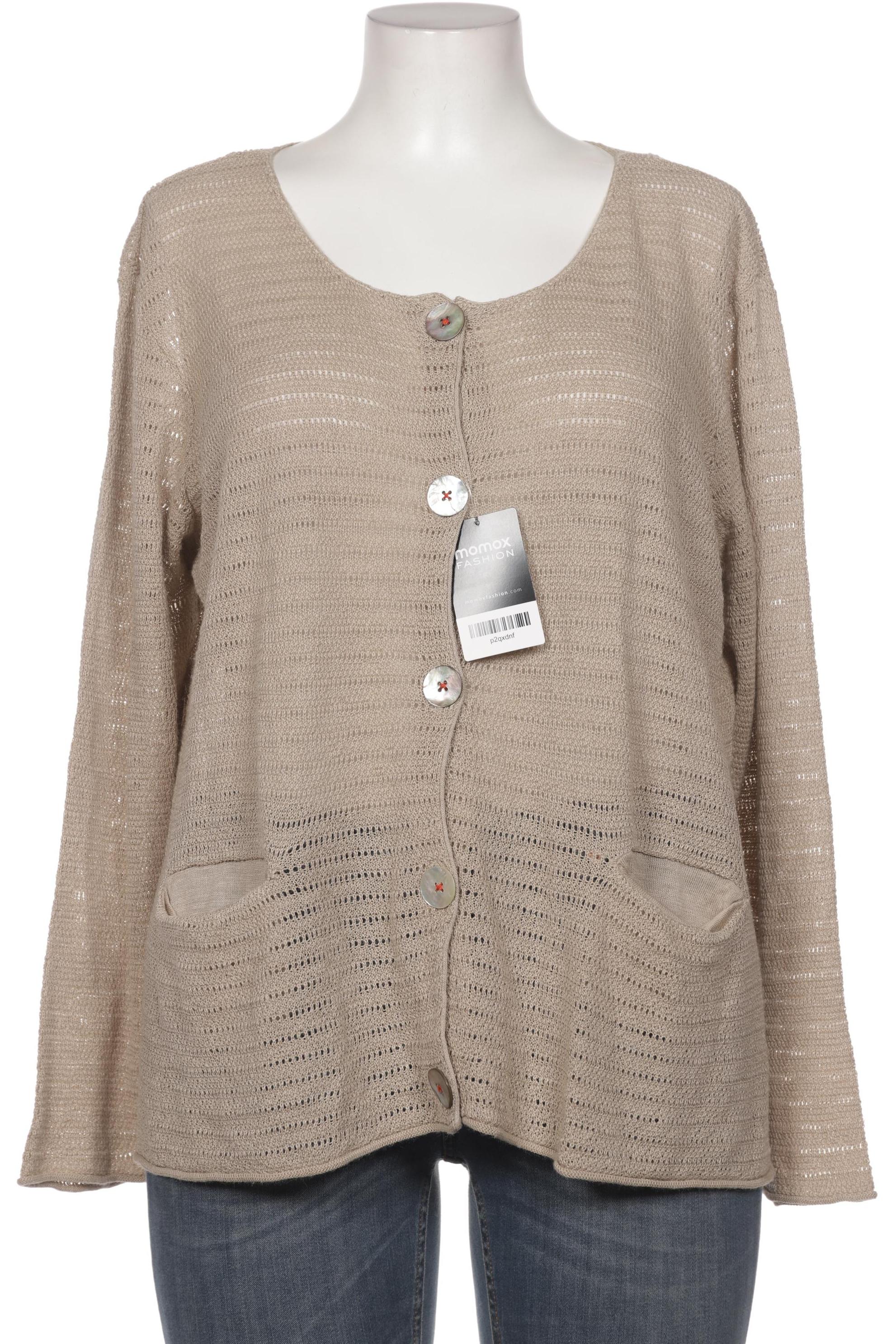 

Gudrun Sjödén Damen Strickjacke, beige, Gr. 44
