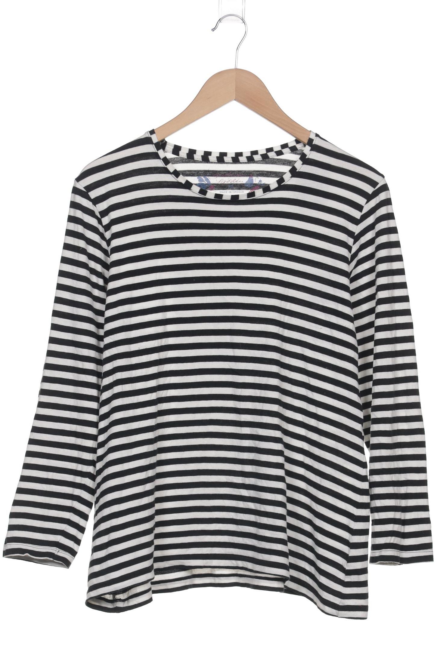 

Gudrun Sjödén Damen Langarmshirt, schwarz, Gr. 38