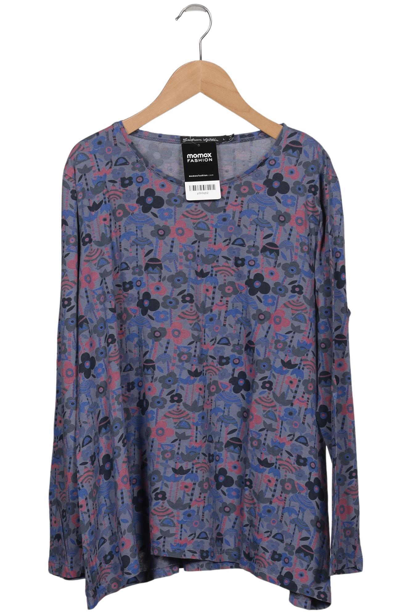 

Gudrun Sjödén Damen Langarmshirt, mehrfarbig, Gr. 42