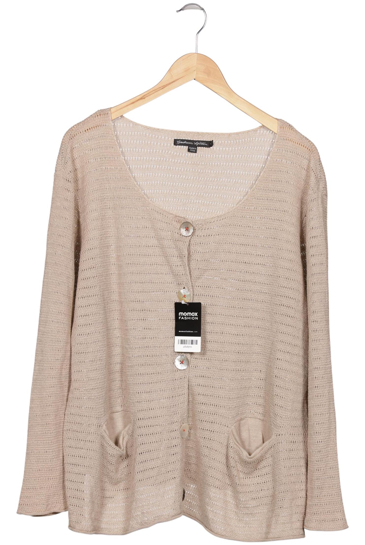 

Gudrun Sjödén Damen Strickjacke, beige, Gr. 44