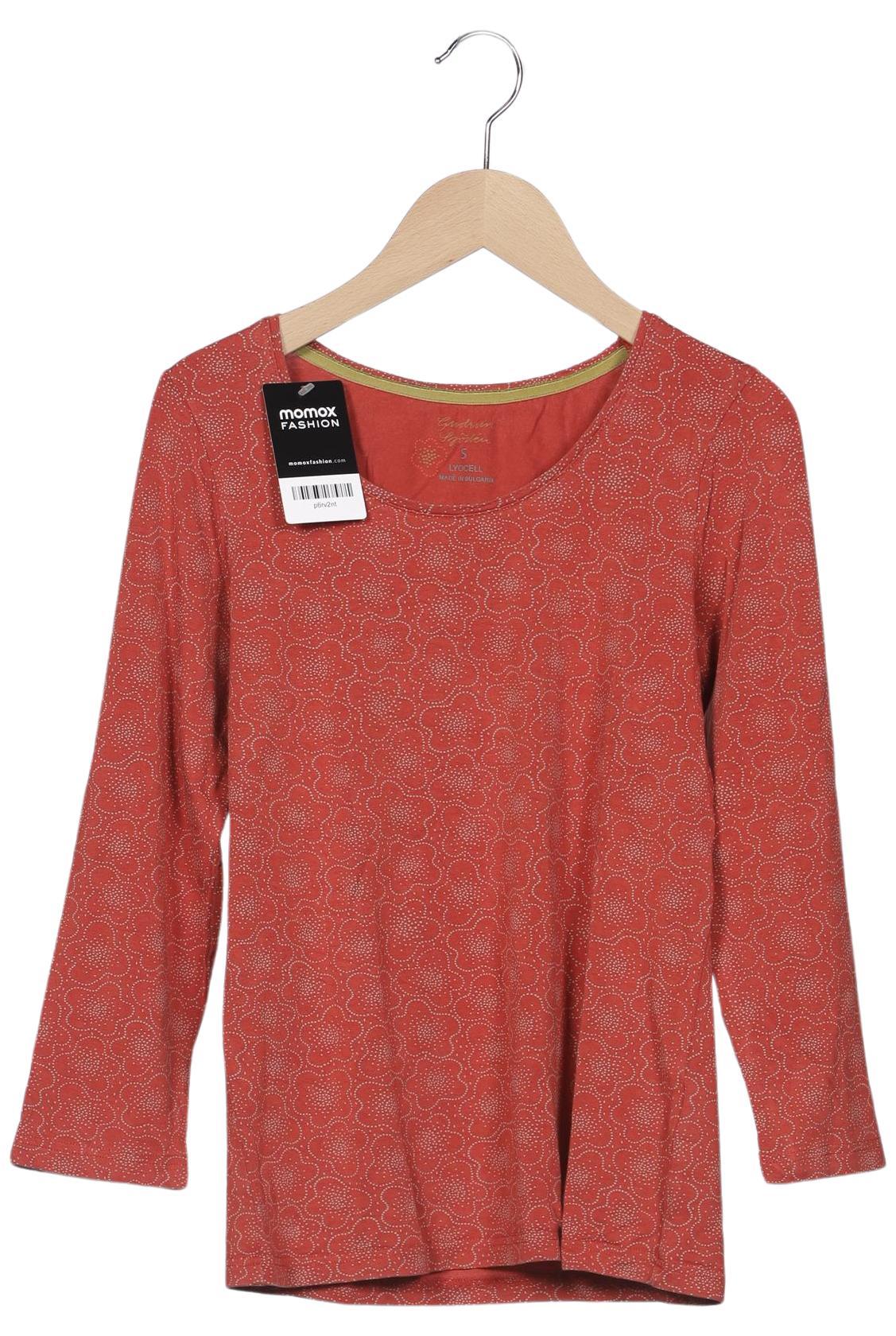 

Gudrun Sjödén Damen Langarmshirt, orange, Gr. 36
