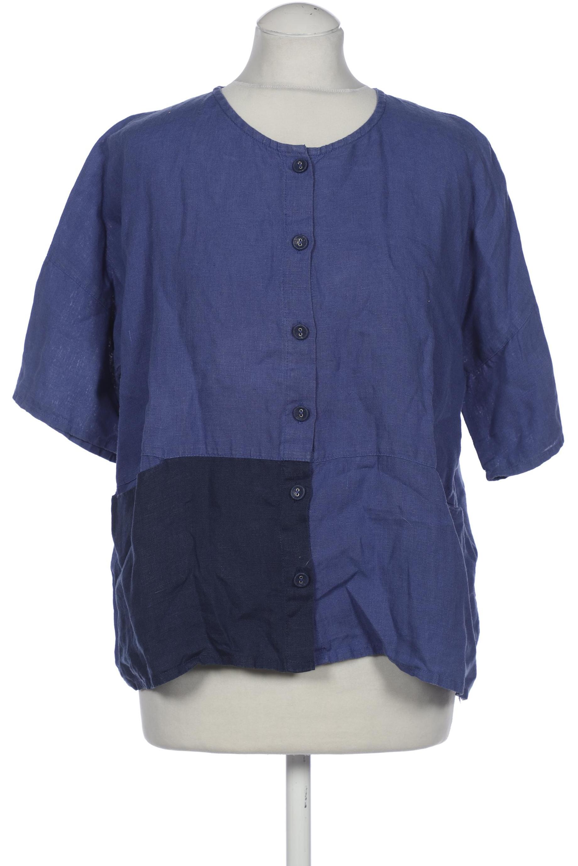 

Gudrun Sjödén Damen Bluse, blau, Gr. 36