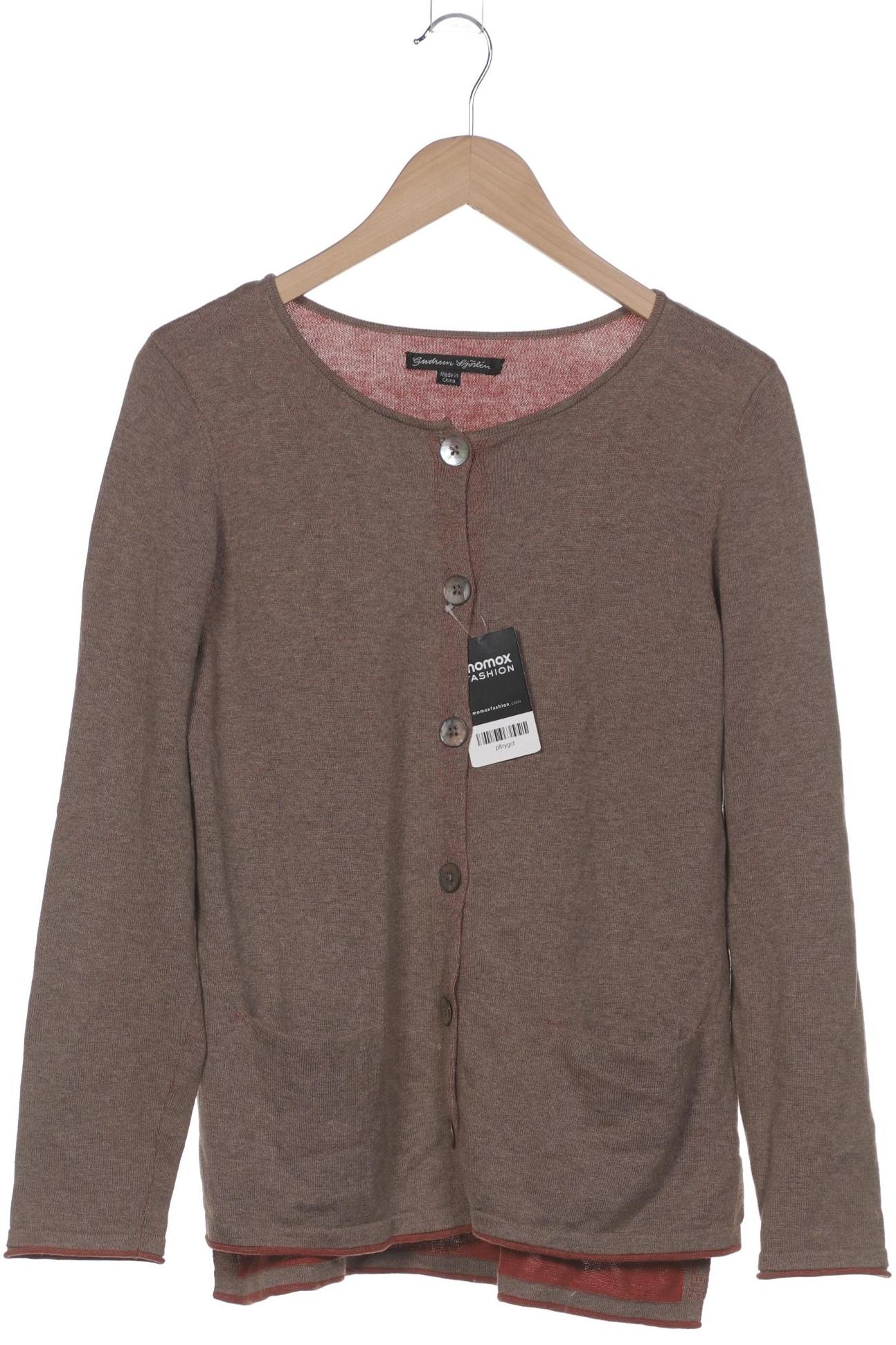 

Gudrun Sjödén Damen Strickjacke, braun, Gr. 36