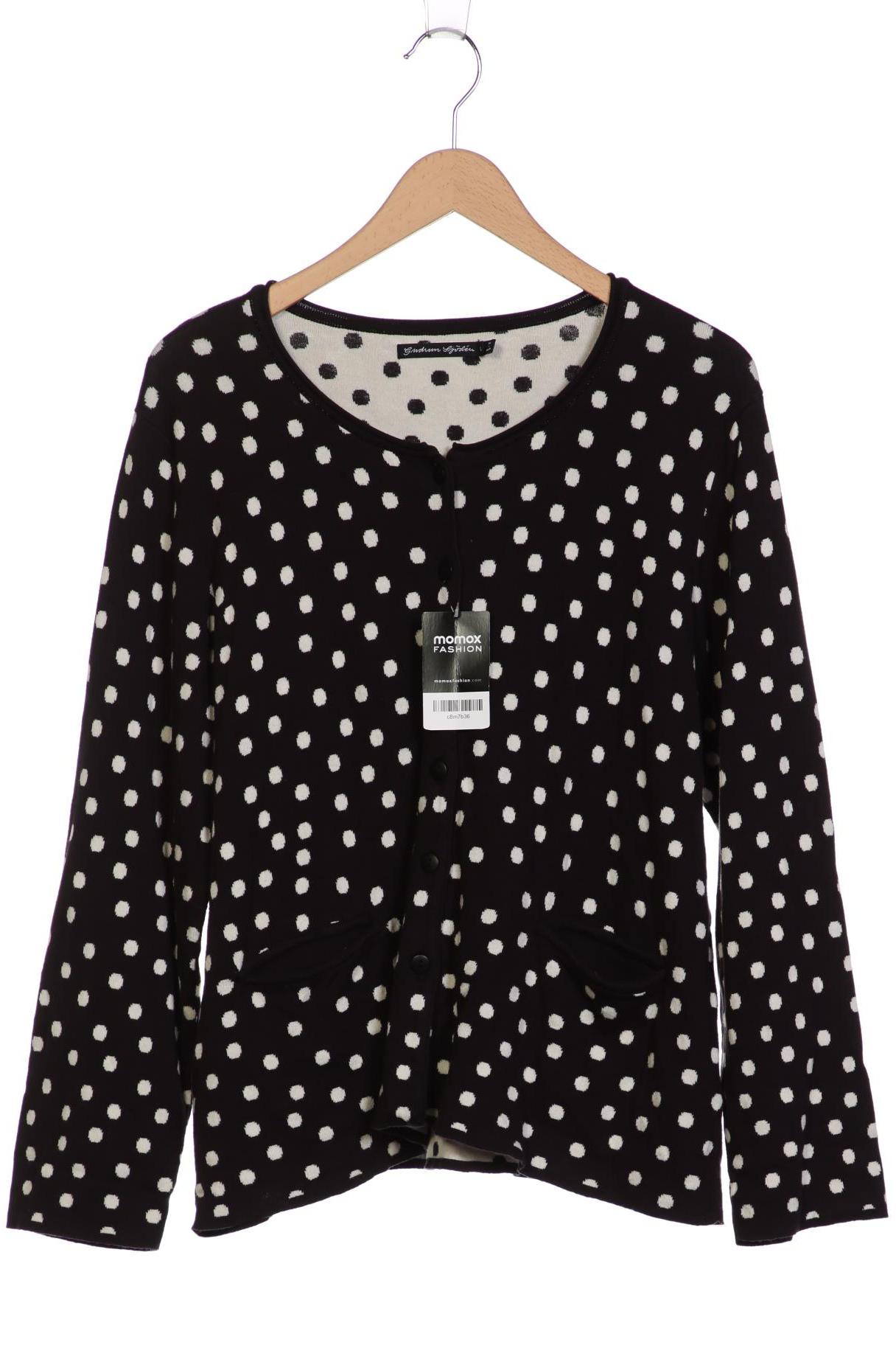 

Gudrun Sjödén Damen Strickjacke, schwarz, Gr. 42