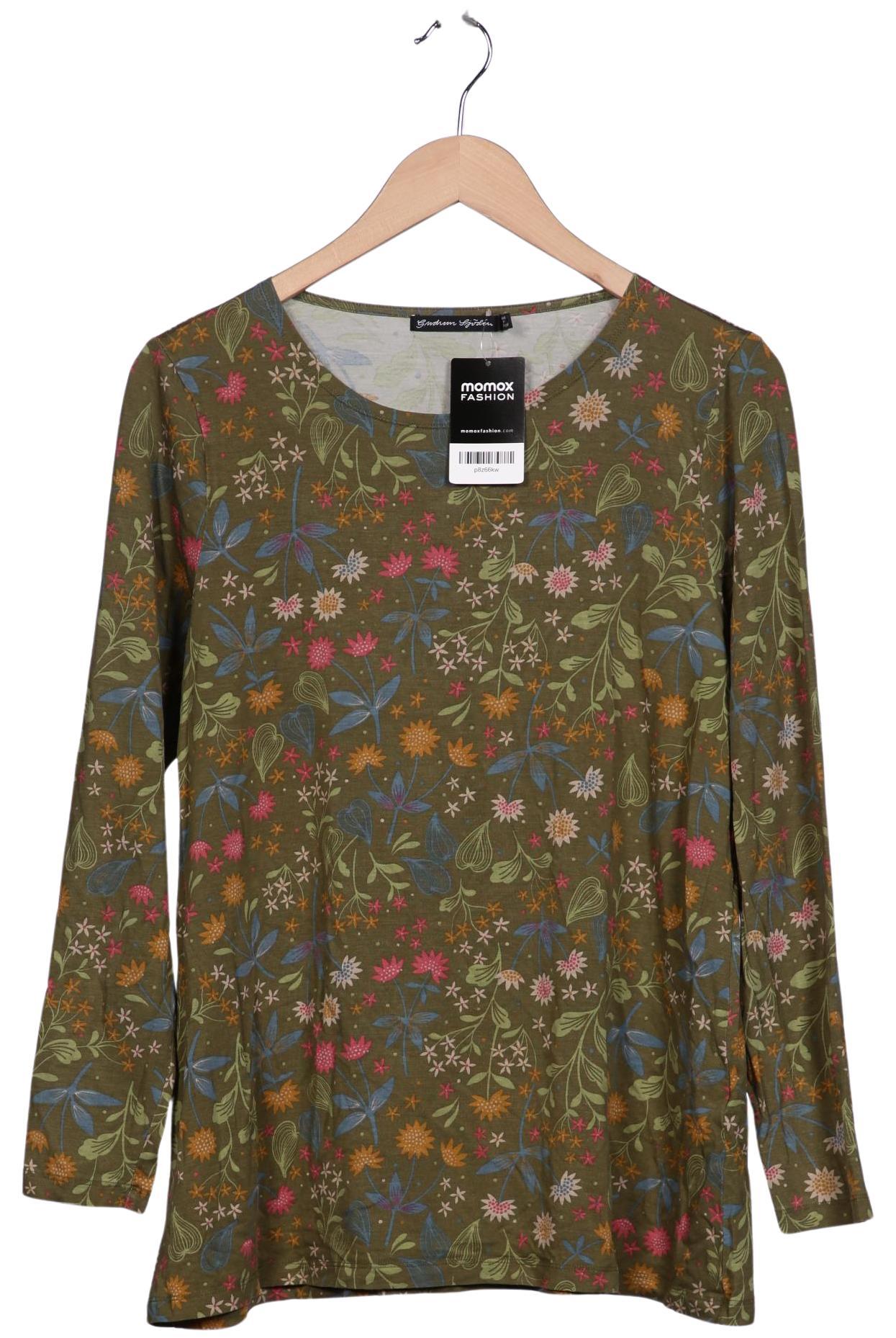

Gudrun Sjödén Damen Langarmshirt, grün, Gr. 38