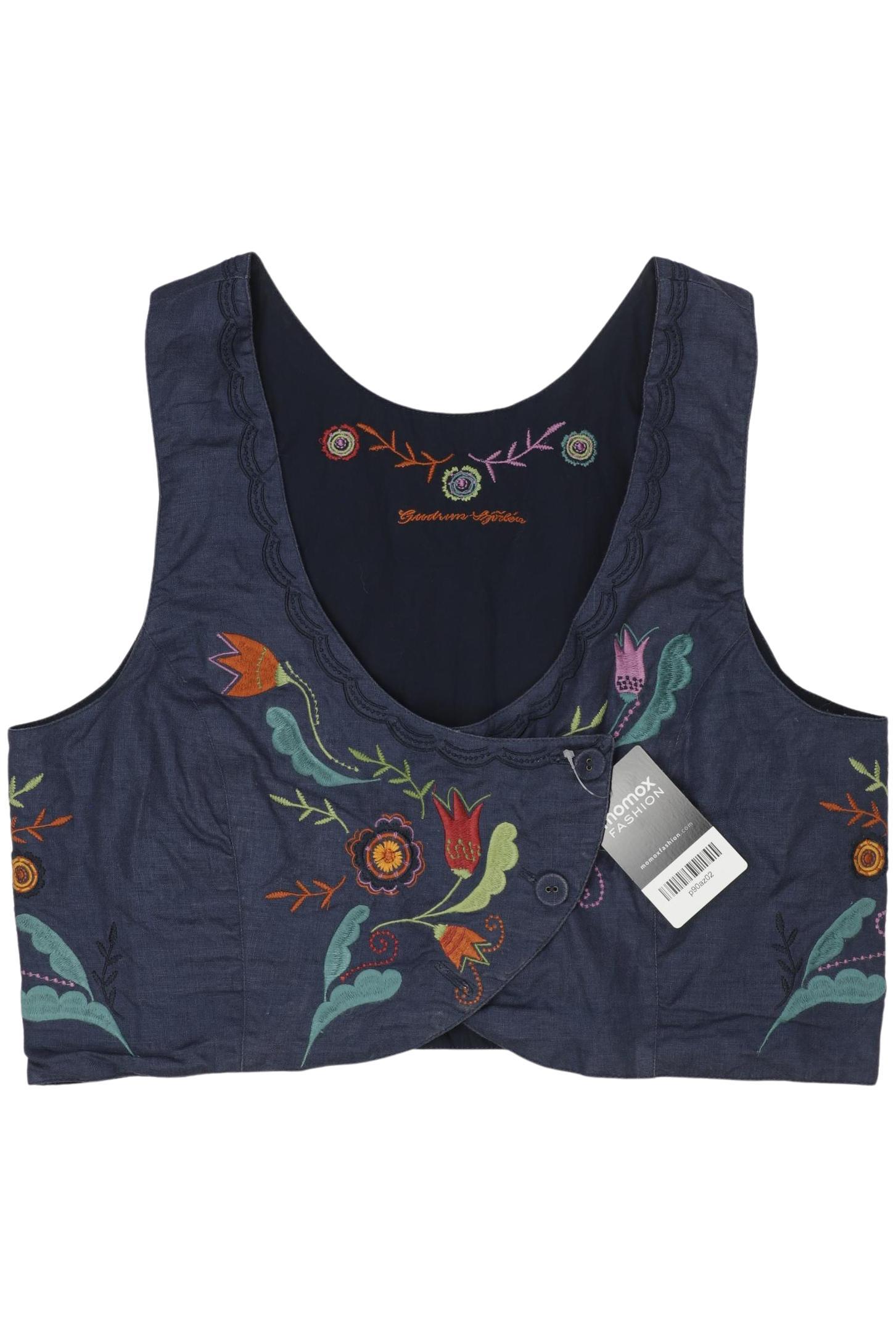 

Gudrun Sjödén Damen Weste, marineblau, Gr. 42