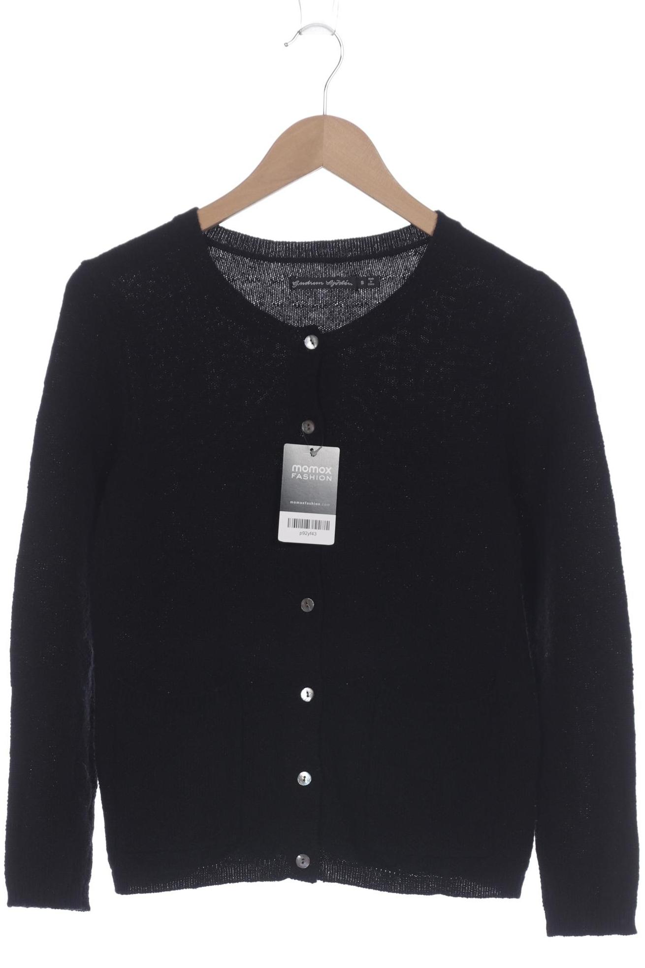 

Gudrun Sjödén Damen Strickjacke, schwarz, Gr. 36