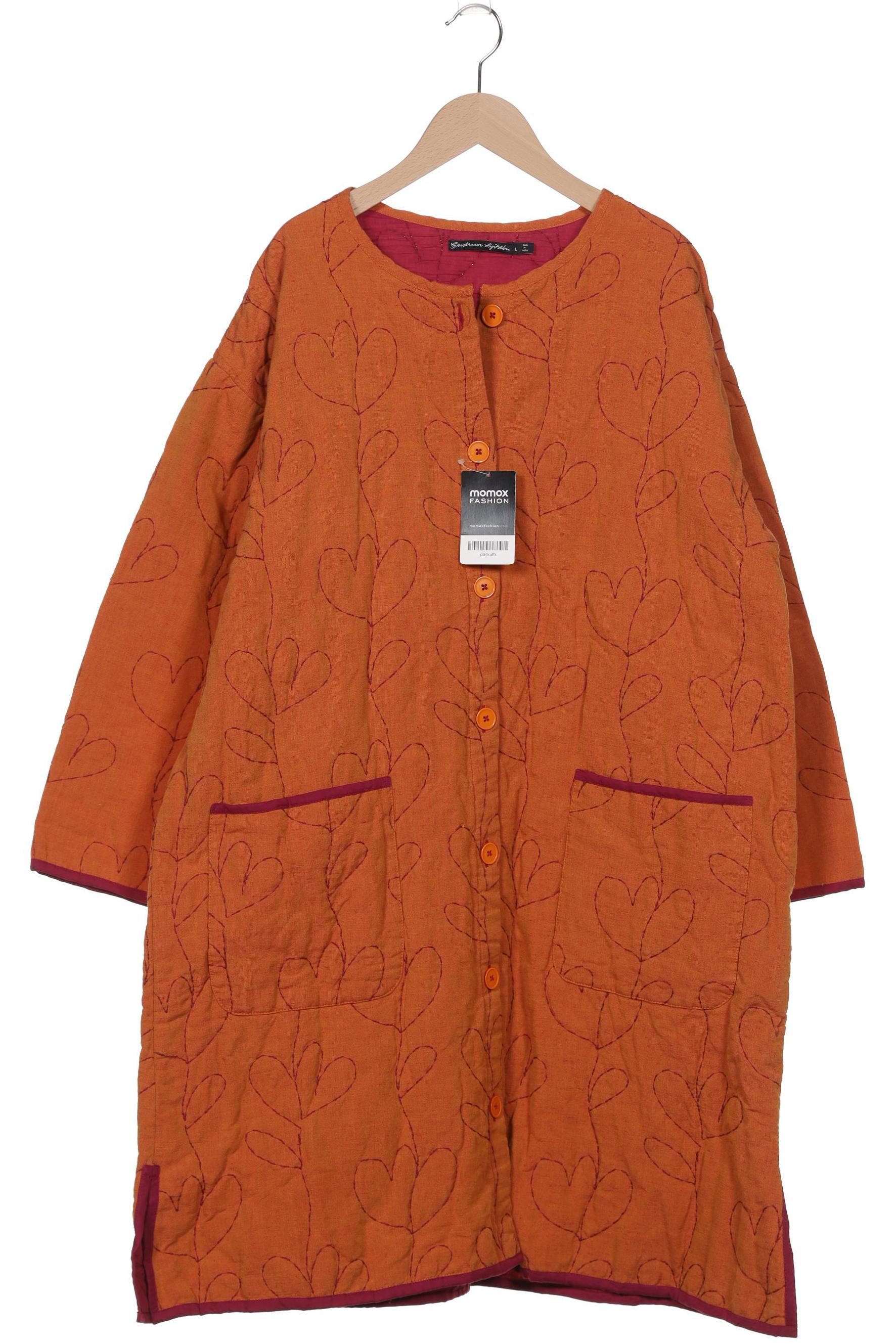 

Gudrun Sjödén Damen Mantel, orange, Gr. 42