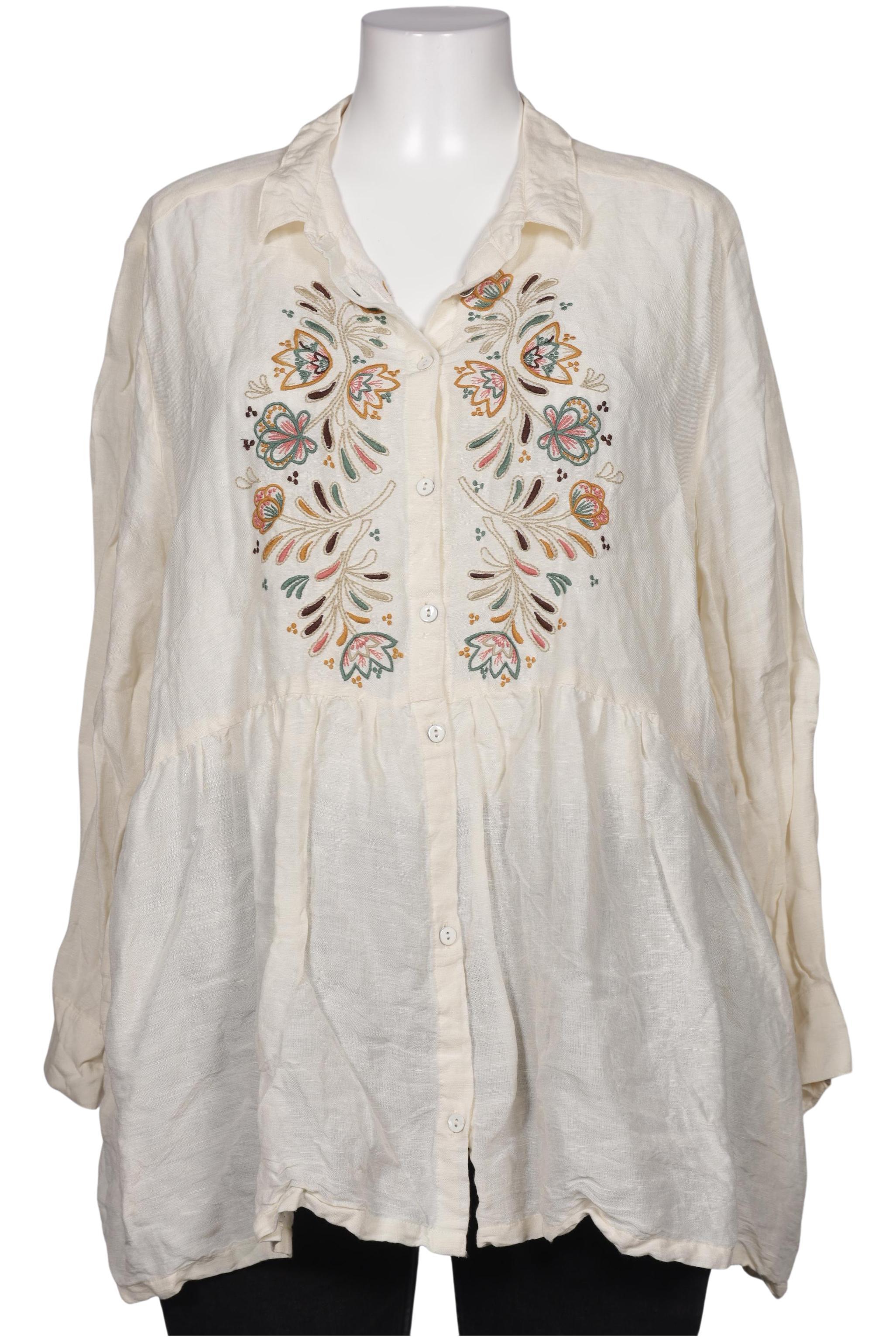 

Gudrun Sjödén Damen Bluse, cremeweiß, Gr. 44