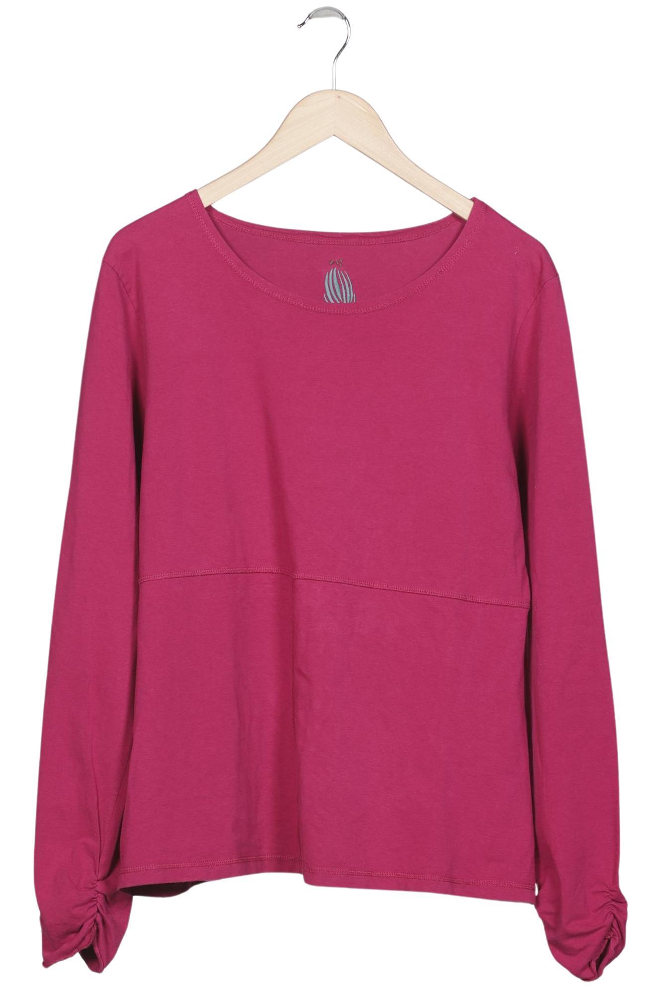

Gudrun Sjödén Damen Langarmshirt, pink, Gr. 44