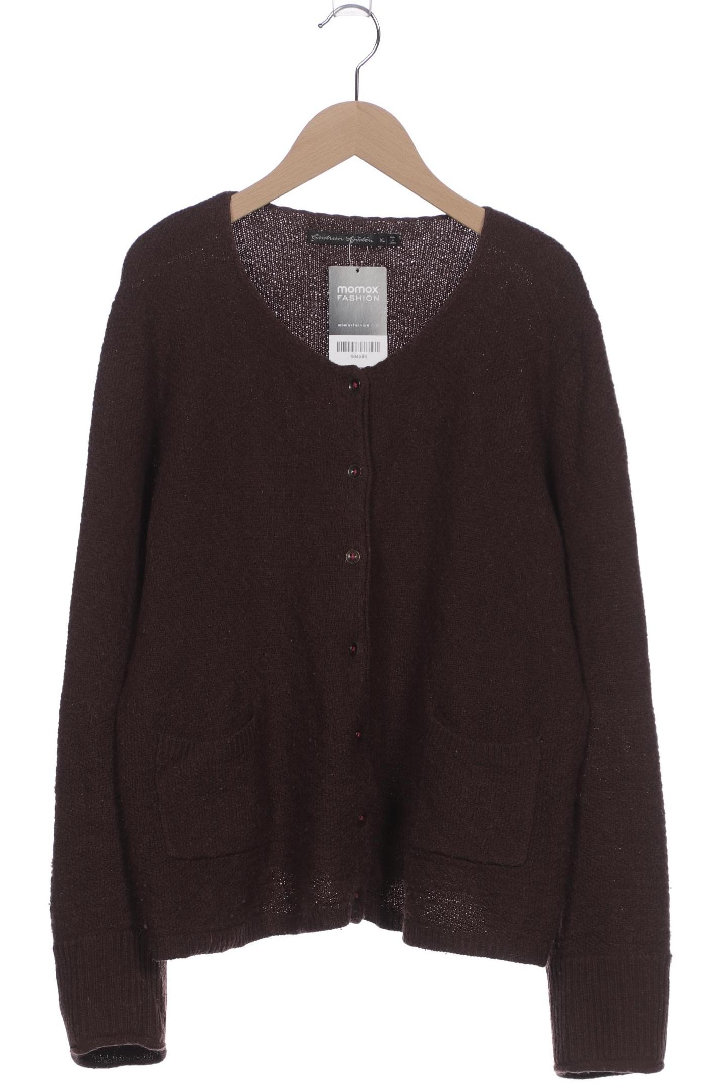 

Gudrun Sjödén Damen Strickjacke, braun, Gr. 44
