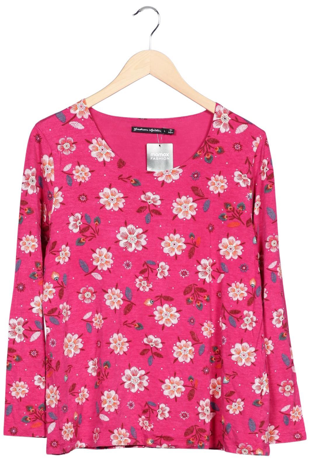 

Gudrun Sjödén Damen Langarmshirt, pink, Gr. 42