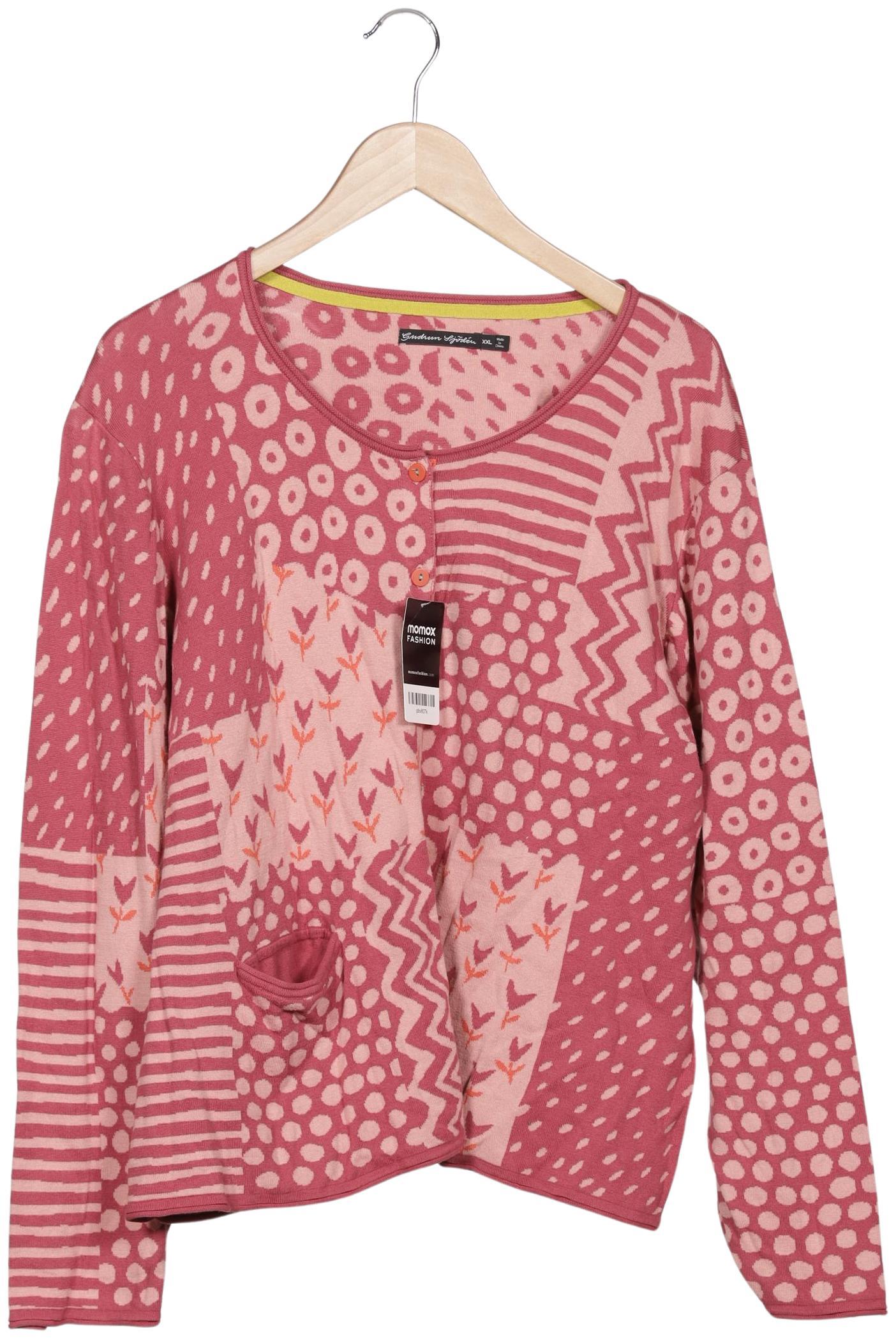 

Gudrun Sjödén Damen Strickjacke, pink, Gr. 46