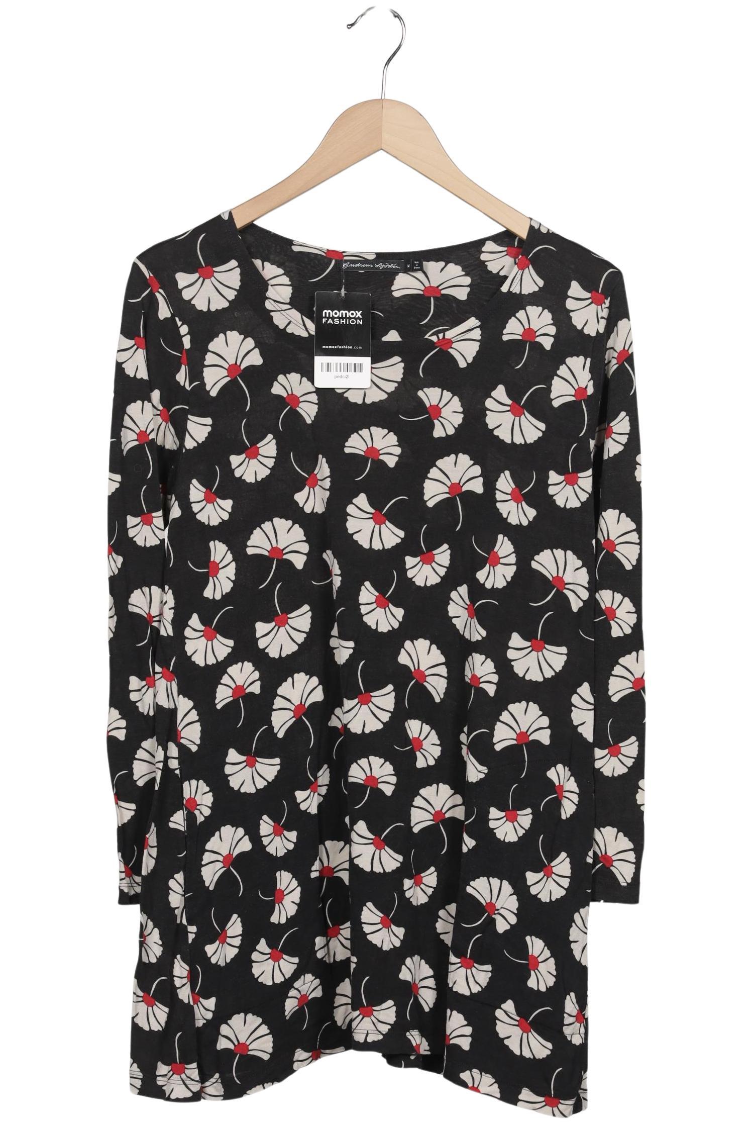 

Gudrun Sjödén Damen Langarmshirt, schwarz, Gr. 38