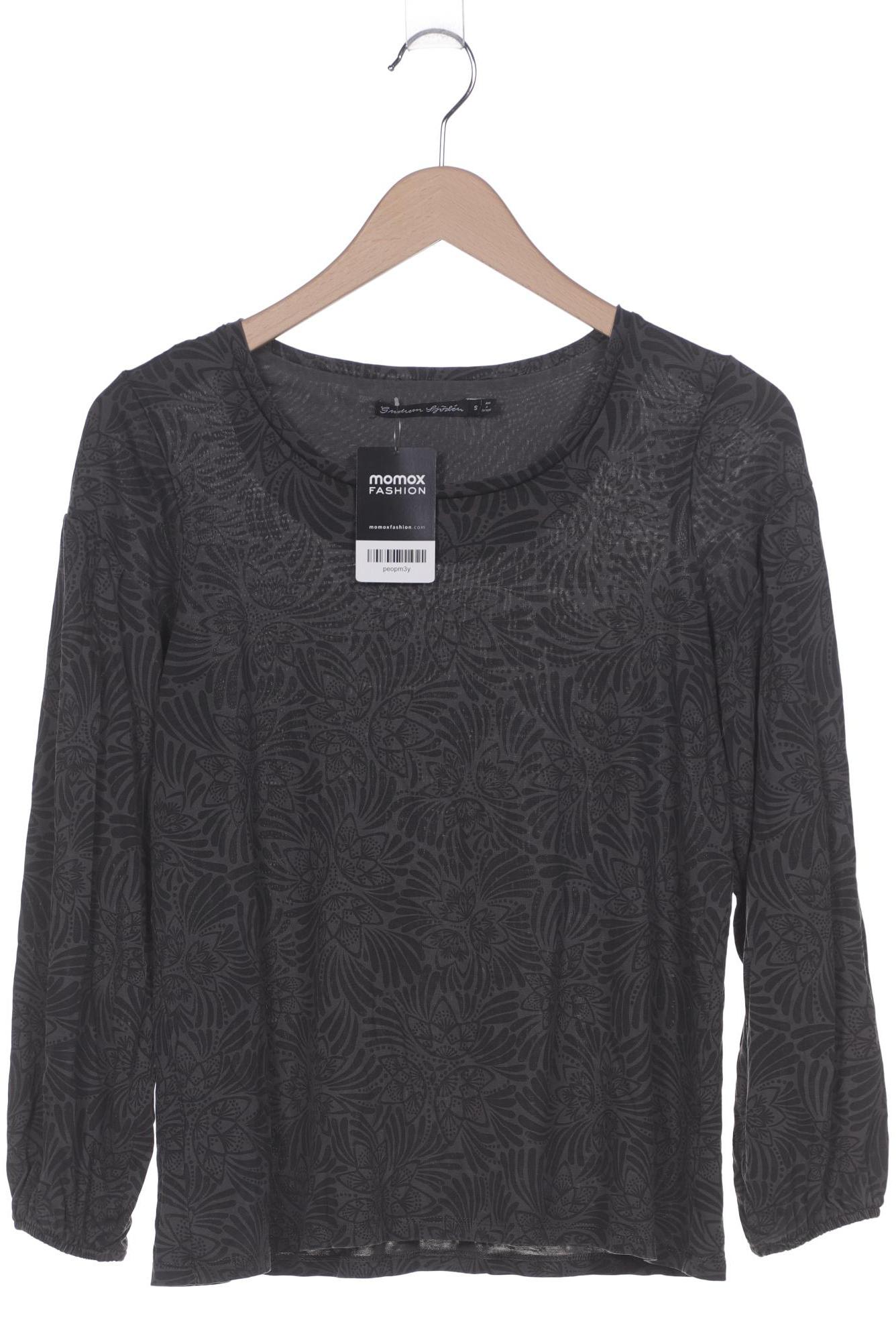 

Gudrun Sjödén Damen Langarmshirt, grau, Gr. 36