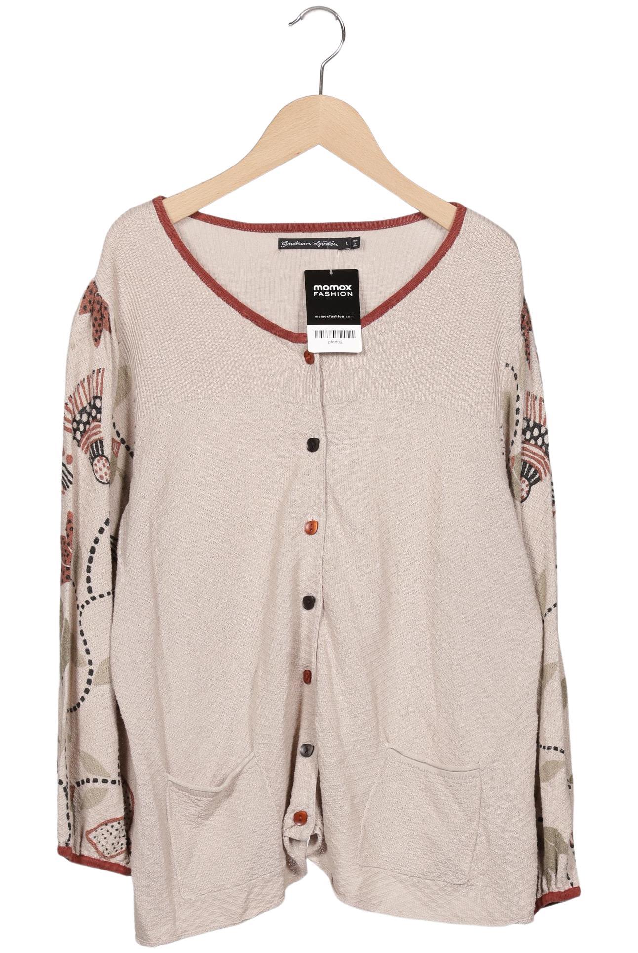 

Gudrun Sjödén Damen Strickjacke, beige, Gr. 42