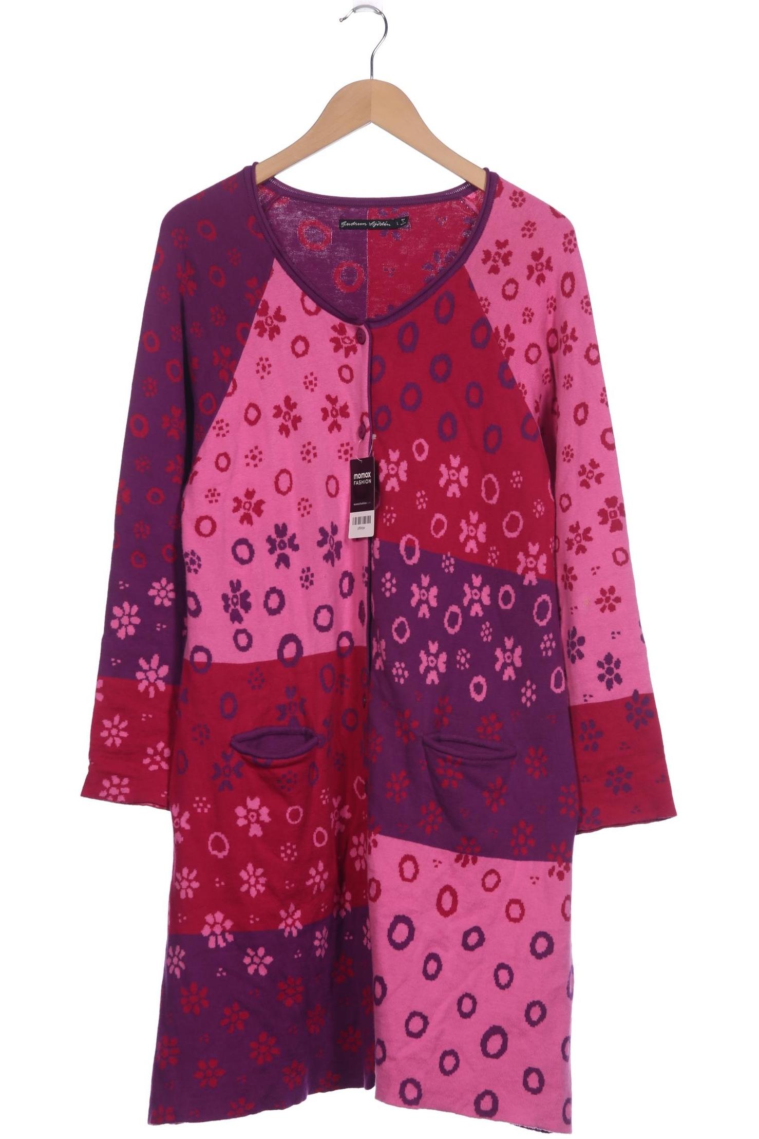 

Gudrun Sjödén Damen Strickjacke, pink, Gr. 42