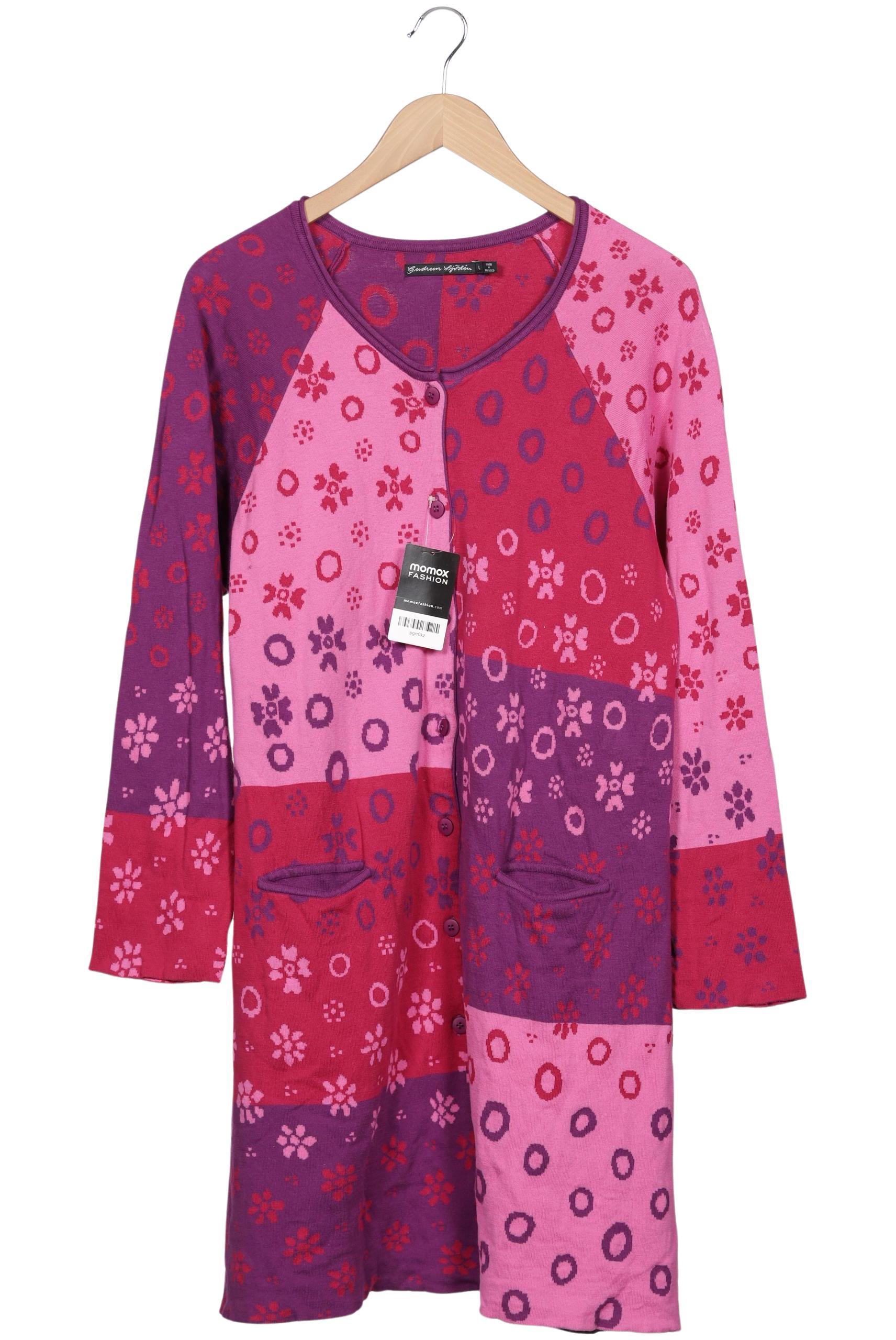 

Gudrun Sjödén Damen Strickjacke, pink, Gr. 42