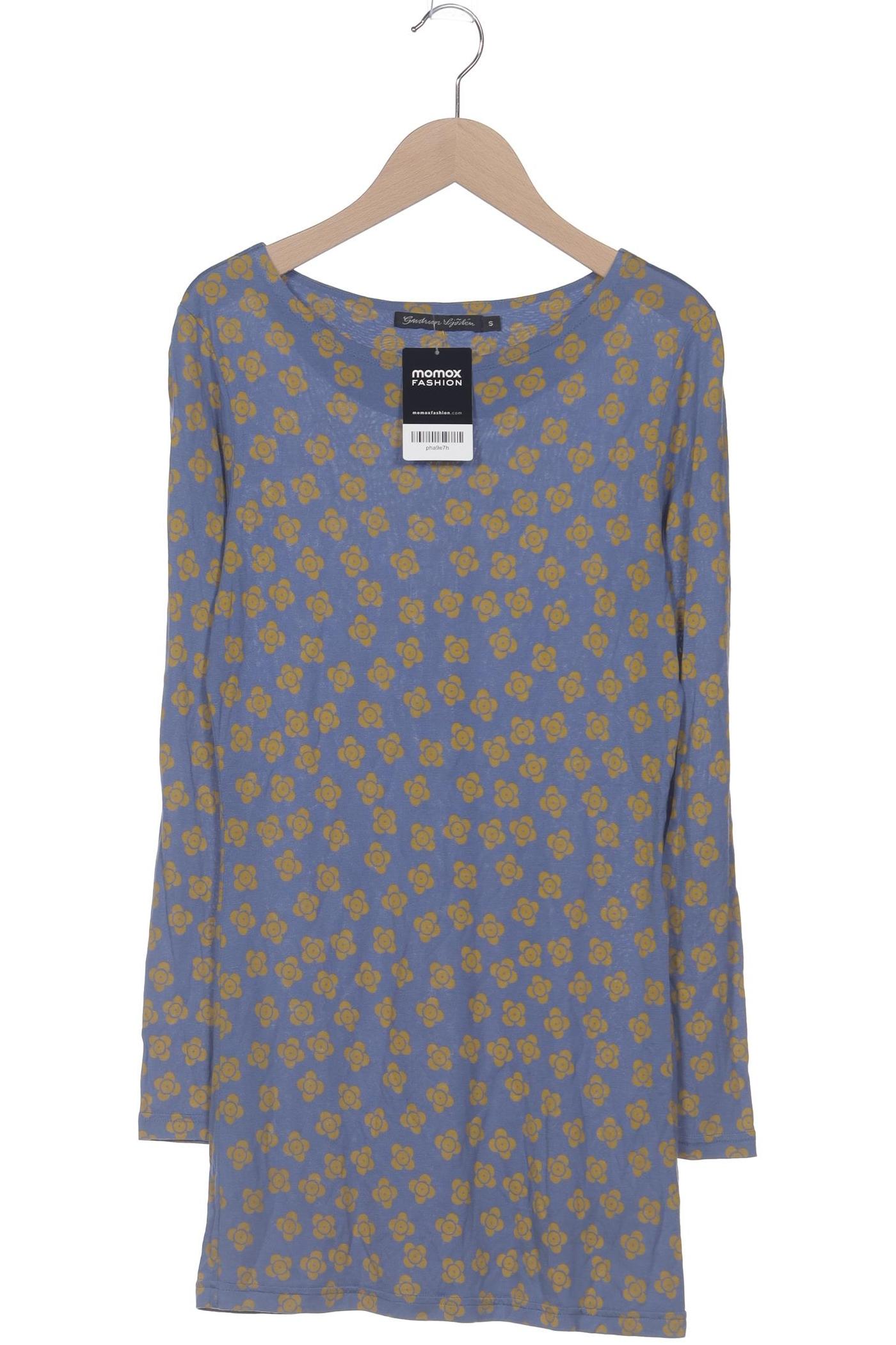 

Gudrun Sjödén Damen Langarmshirt, blau, Gr. 36