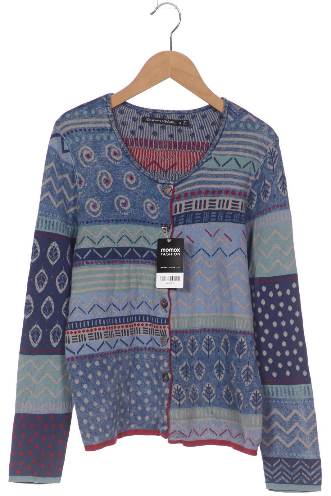 

Gudrun Sjödén Damen Strickjacke, blau, Gr. 36