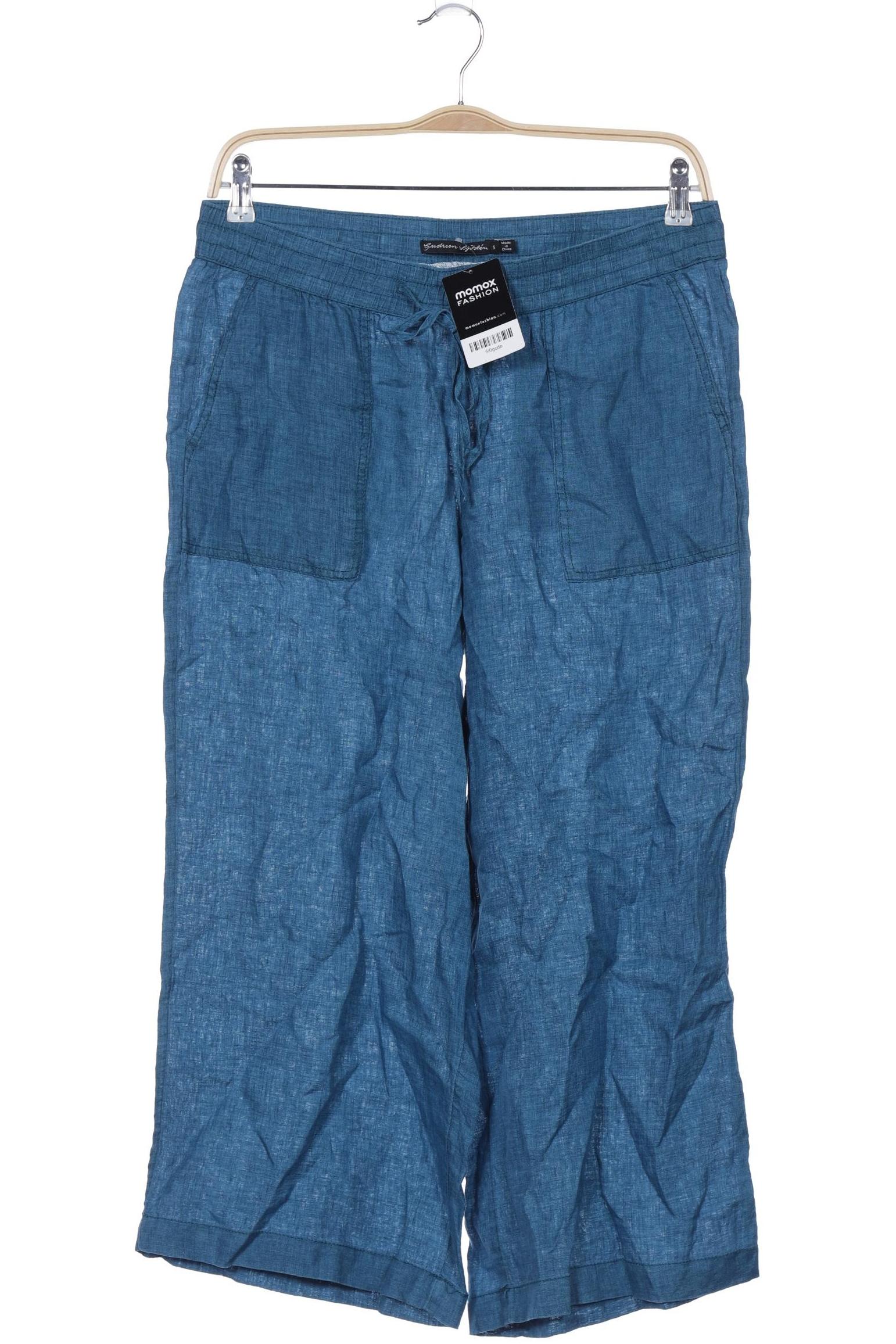 

Gudrun Sjödén Damen Stoffhose, blau, Gr. 0