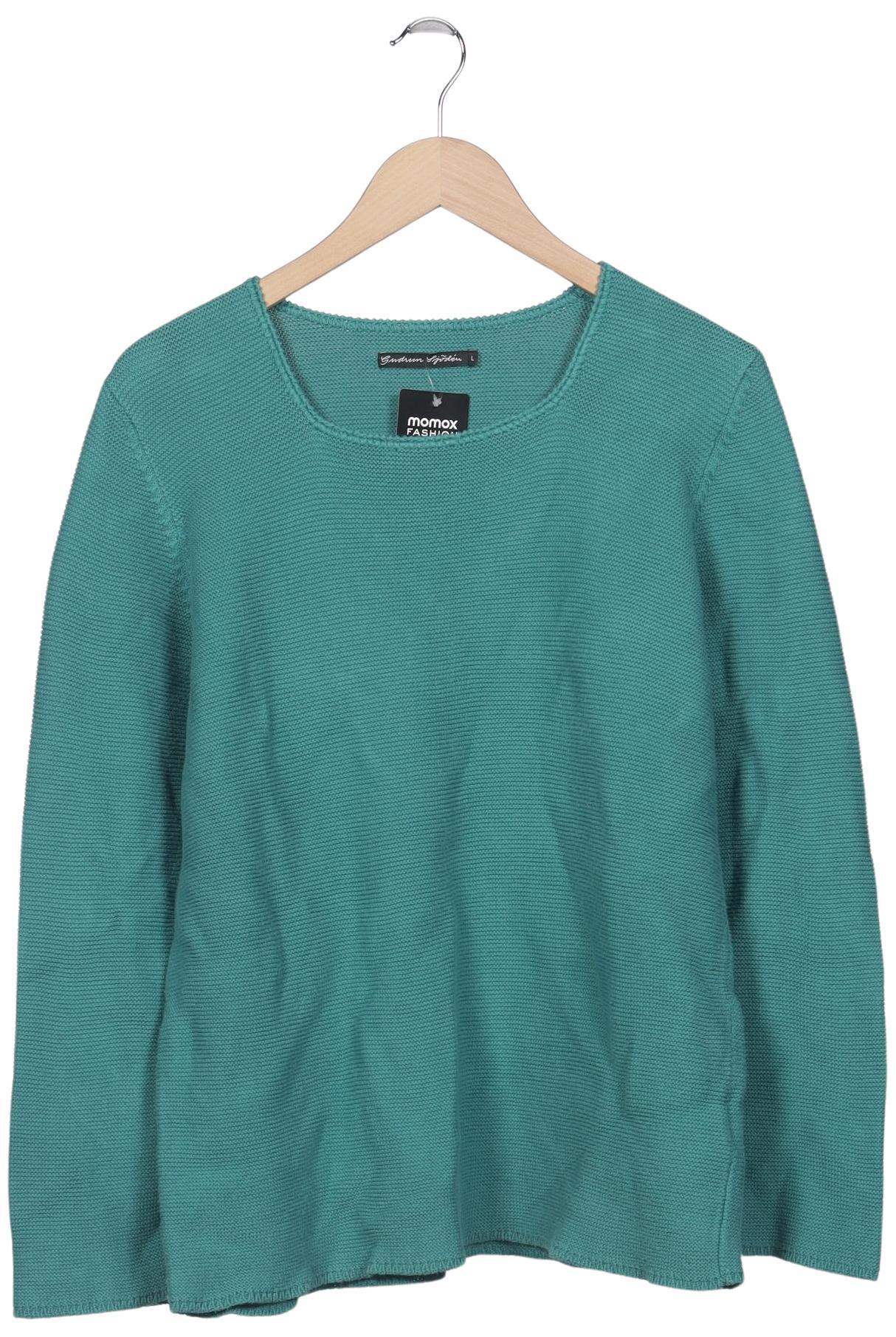 

Gudrun Sjödén Damen Pullover, türkis, Gr. 42