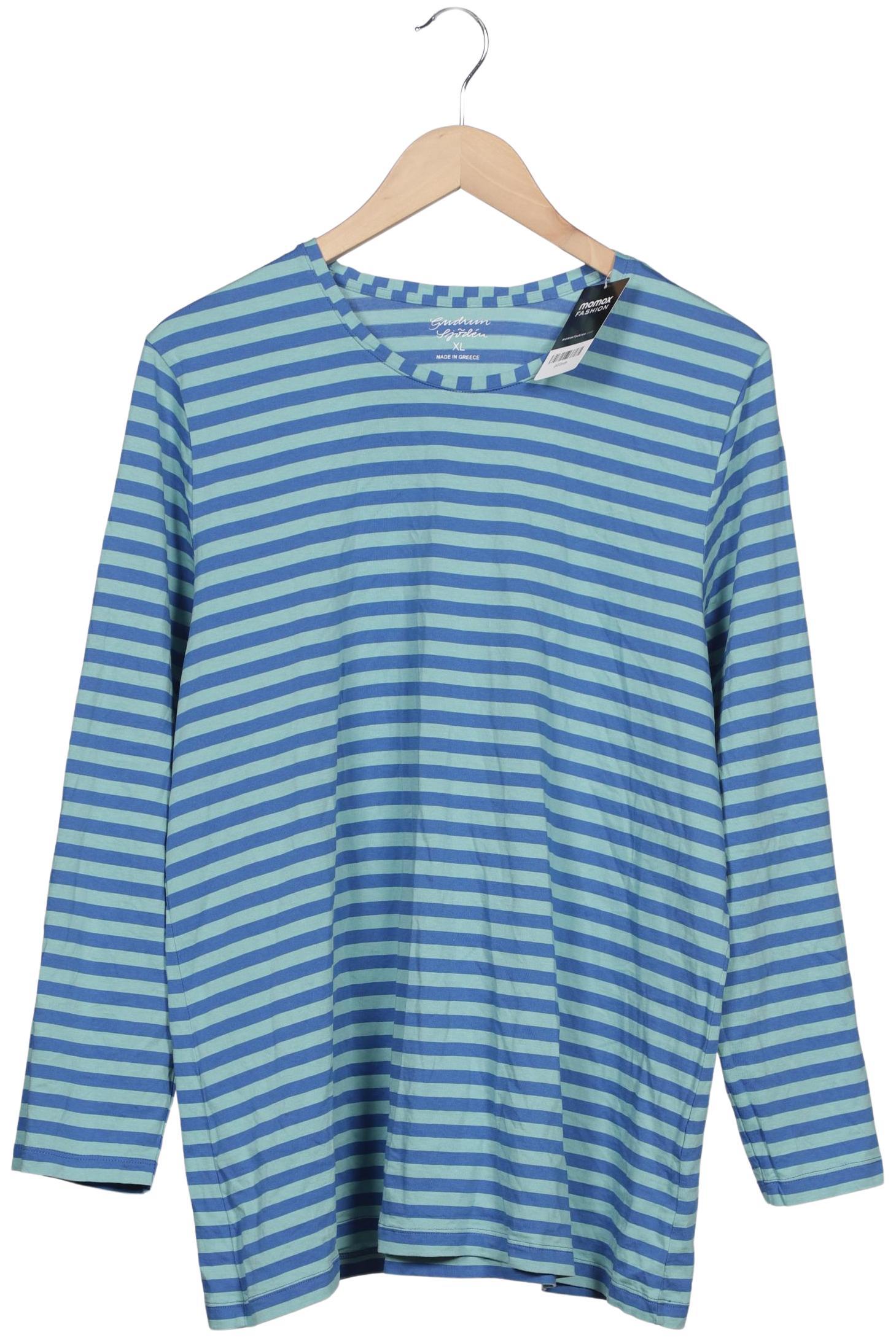 

Gudrun Sjödén Damen Langarmshirt, hellblau, Gr. 44