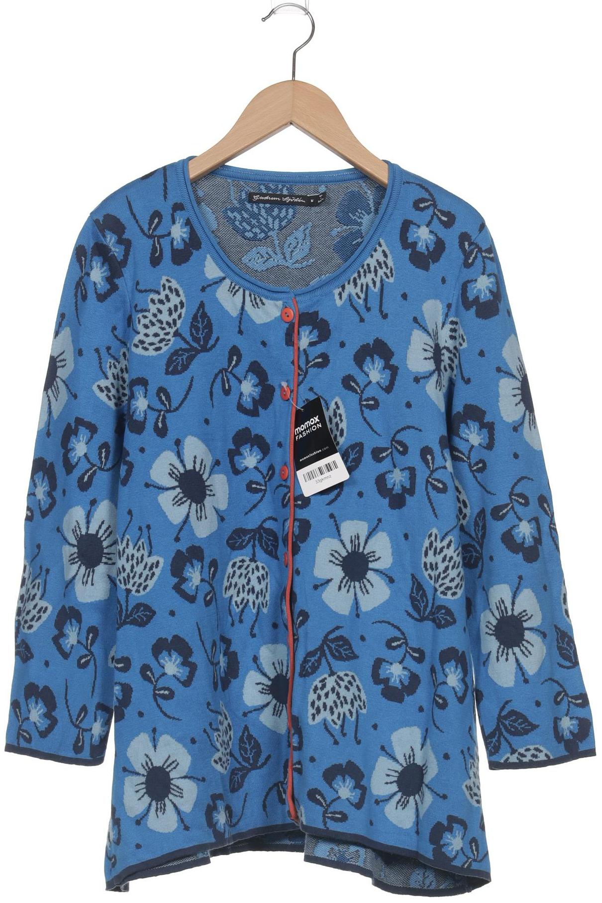 

Gudrun Sjödén Damen Strickjacke, blau, Gr. 38