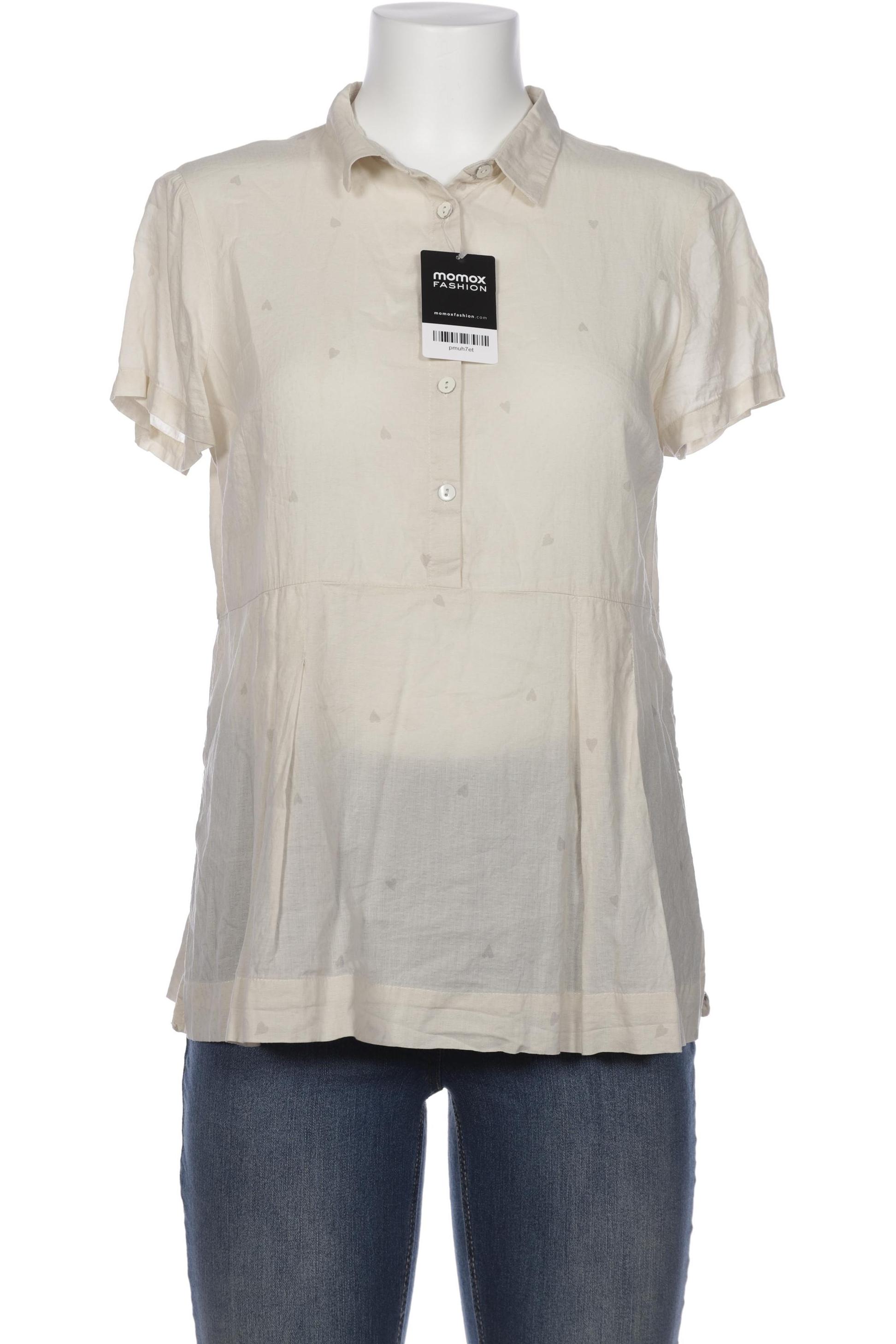 

Gudrun Sjödén Damen Bluse, cremeweiß, Gr. 36
