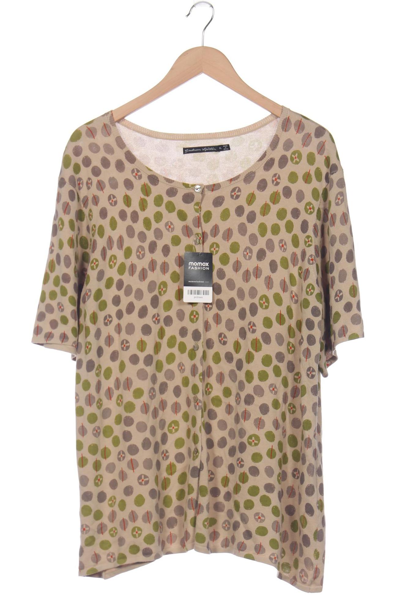 

Gudrun Sjödén Damen Strickjacke, beige, Gr. 44