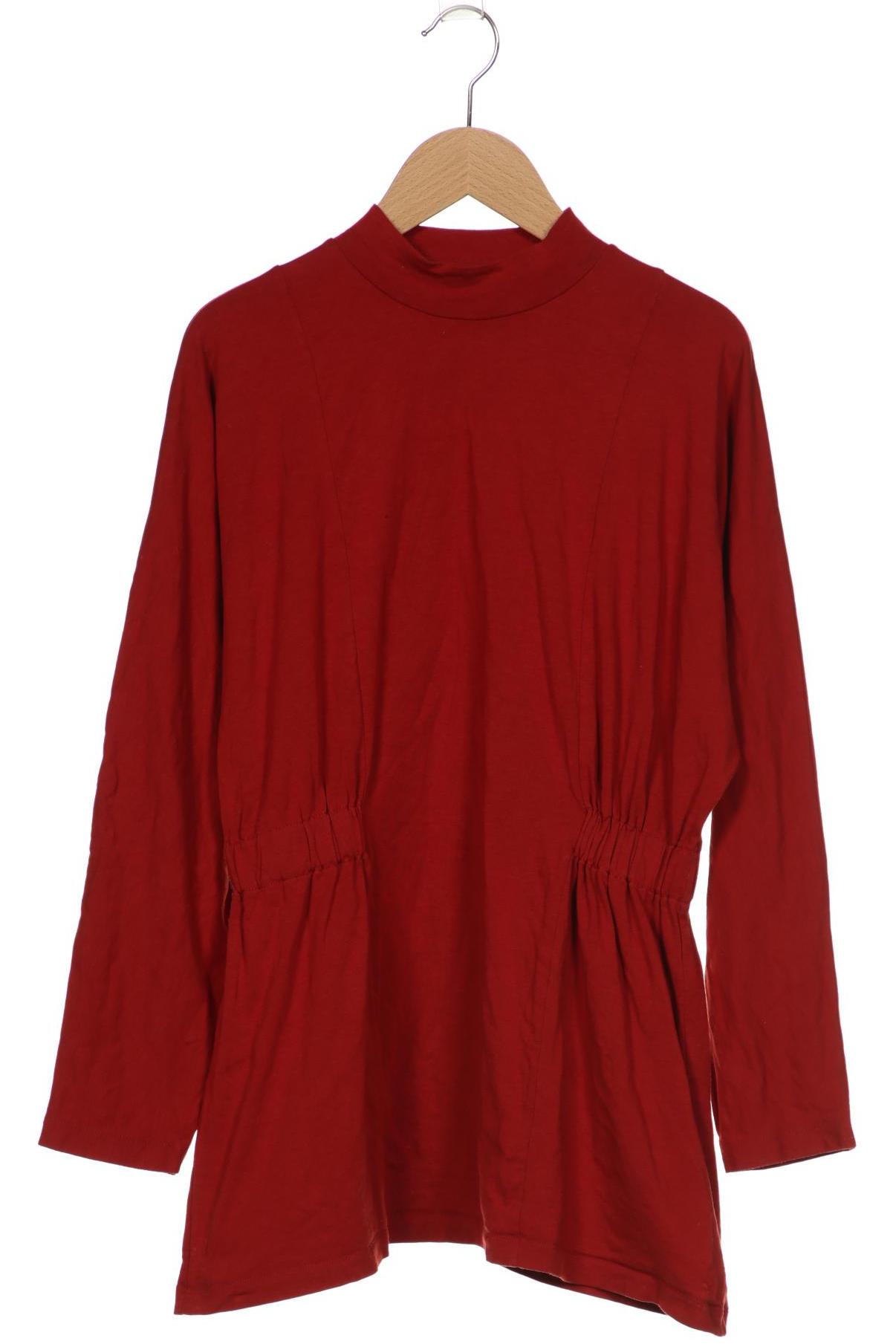 

Gudrun Sjödén Damen Langarmshirt, bordeaux, Gr. 36