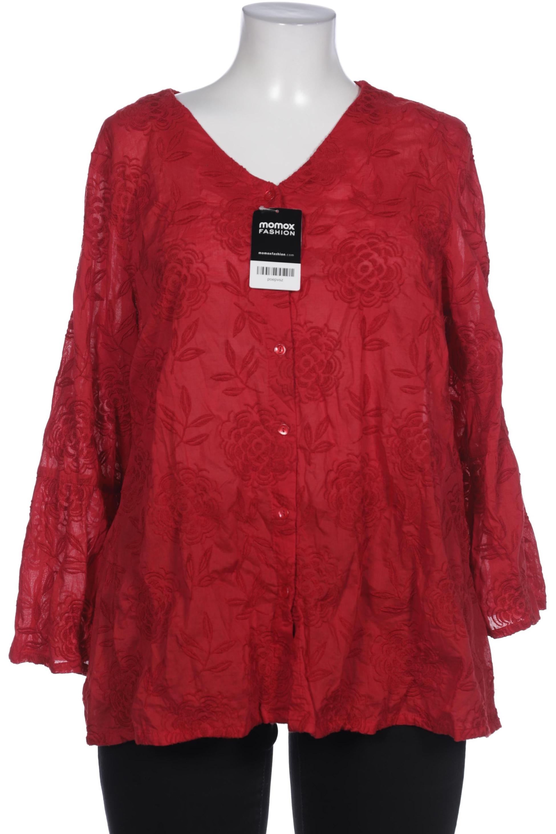 

Gudrun Sjödén Damen Bluse, rot, Gr. 42