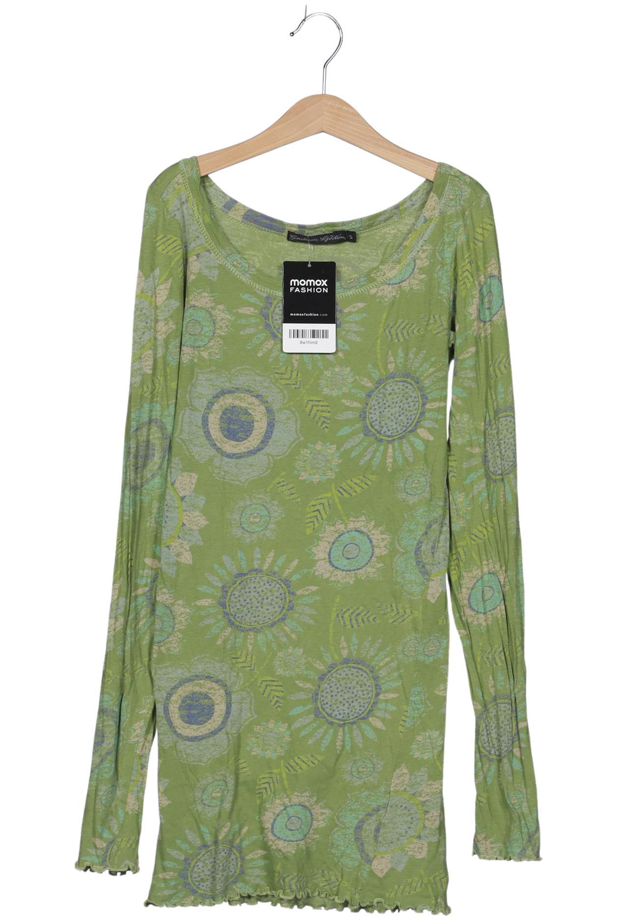 

Gudrun Sjödén Damen Langarmshirt, grün, Gr. 36