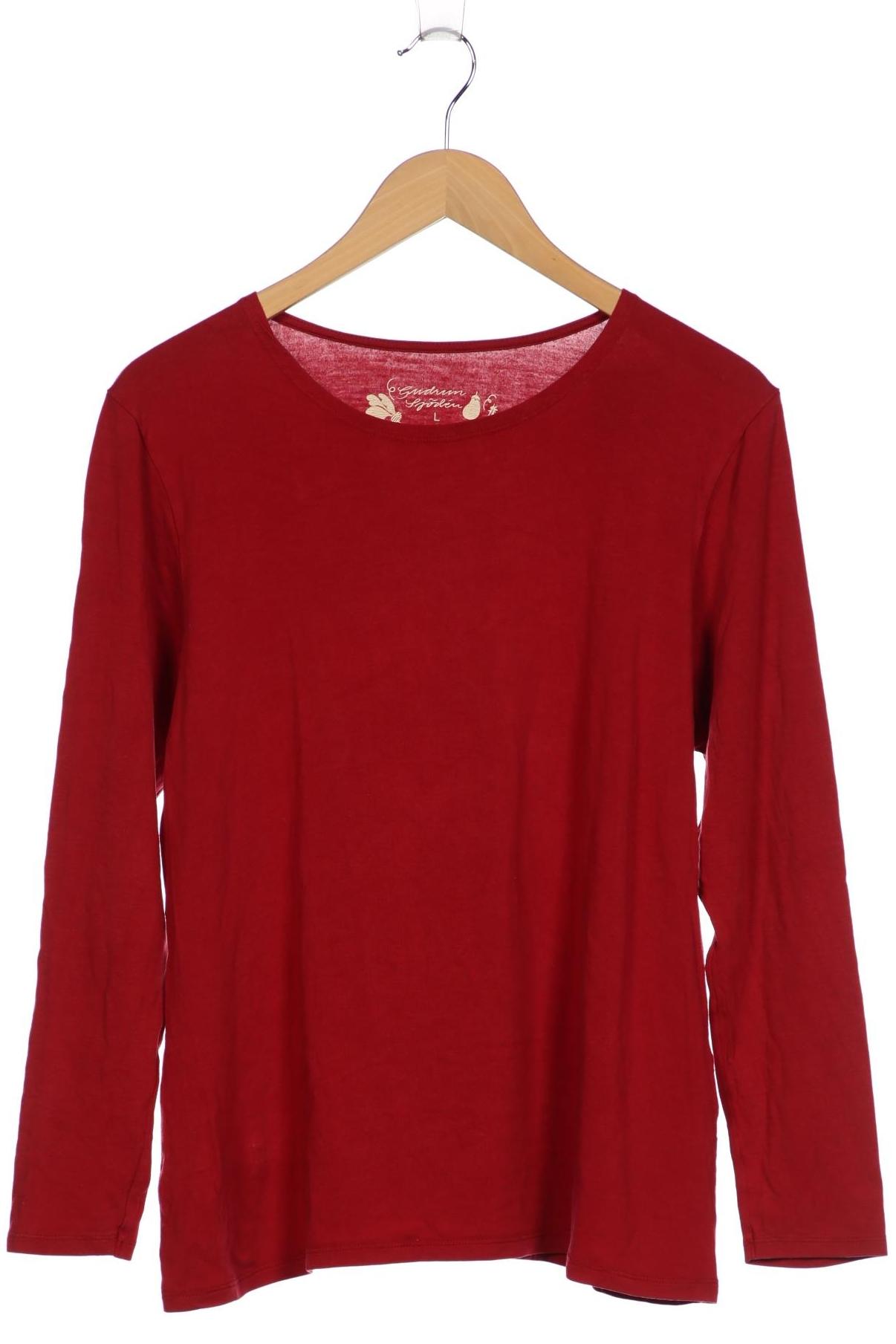 Thumbnail - Gudrun Sjödén Damen Langarmshirt, rot, Gr. 42