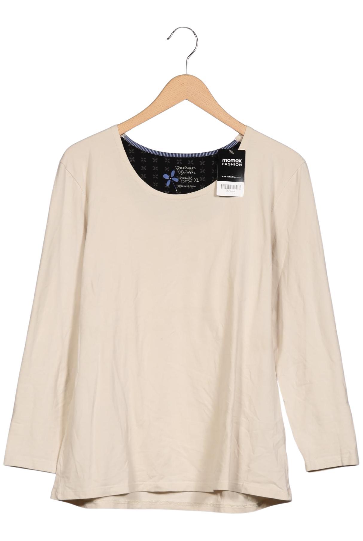 

Gudrun Sjödén Damen Langarmshirt, beige, Gr. 44
